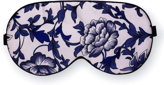 Maxfeel 100% Pure Silk Eye Mask - Sleep Eye Cover in Printed Colors (#5)