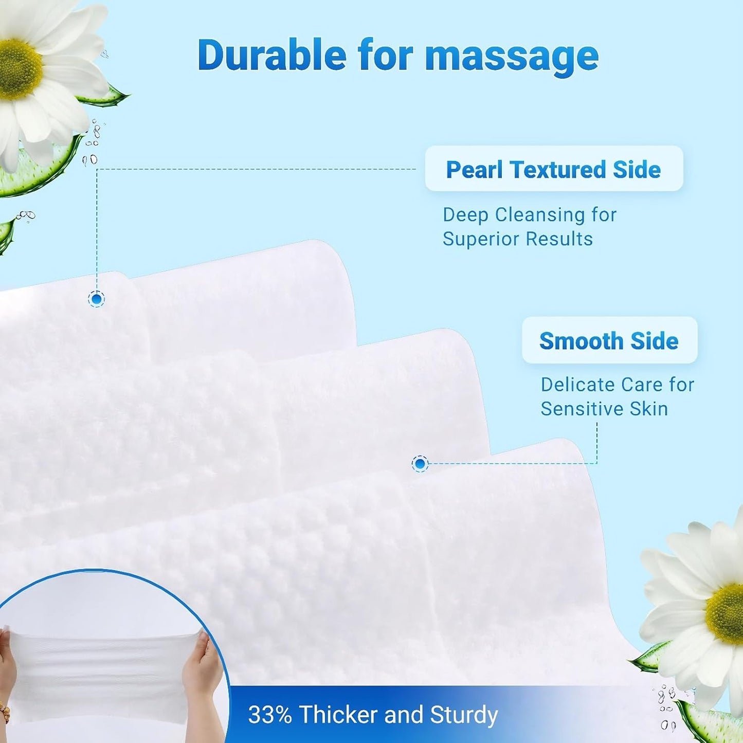 Ultra Gentle Body Wipes No Rinse, 30 Individually Wrapped Personal Hygiene Shower Wipes for Women and Men, Spa-Grade Comfort, Biodegradable, Great for Gym Travel Camping Post Surgery 8"x12" Unscented