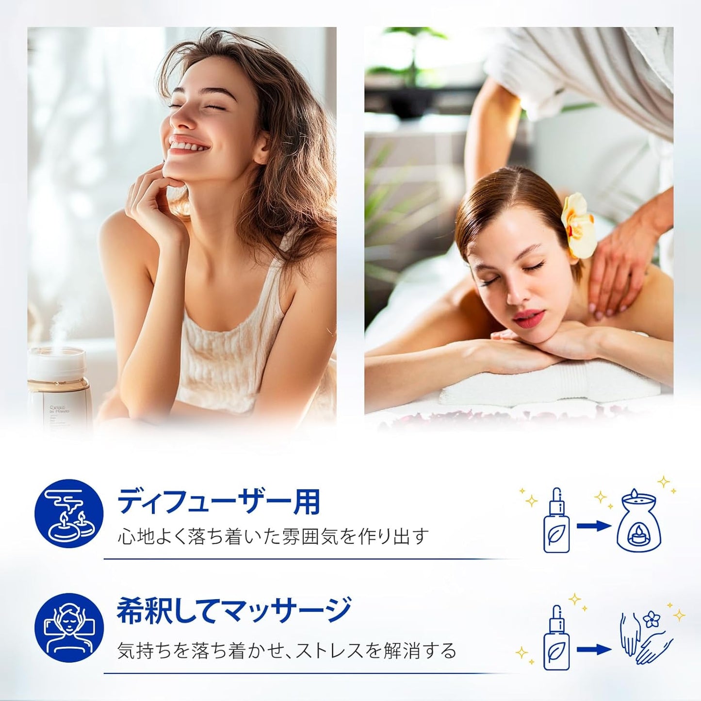 HIQILI Bergamot Essential Oil for Diffuser, Skin, Hair, DIY, 100% Pure & Natural - 3.38 Fl Oz (100 mL)