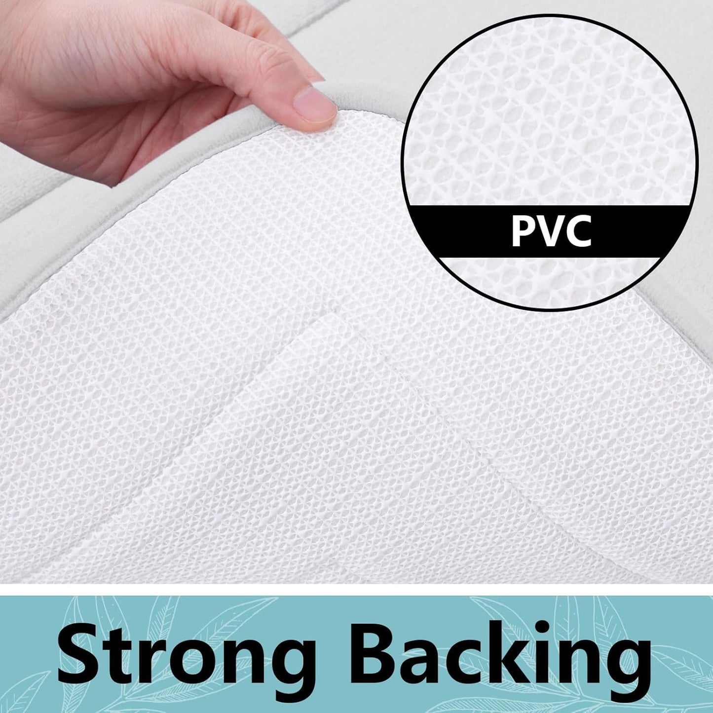 Arotive Memory Foam Bathroom Rug Mat 70x24, Ultra Soft and Absorbent Bath Mat, Machine Wash Dry, Comfortable Bath Rug Carpet for Bathroom Floor, Tub and Shower, Ivory