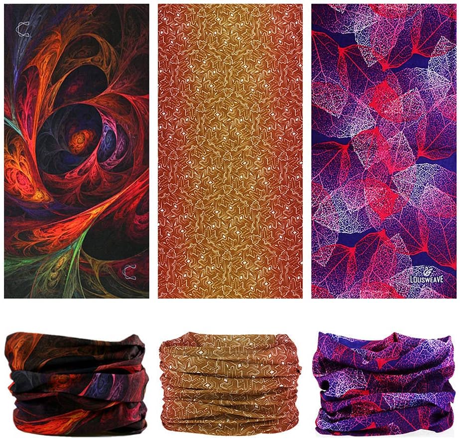 Headband Neck Gaiter Head Wrap Headwear Face Mask Magic Scarf Bandana for Men and Women