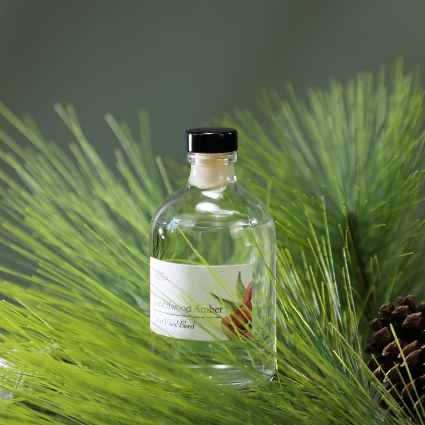 Reed Diffuser Set, 3.52 oz (100ml) Scented Diffuser with Sticks Home Fragrance Reed Diffuser for Bathroom Shelf Decor, Ideal Gift for Woman (Vanilla Cream)