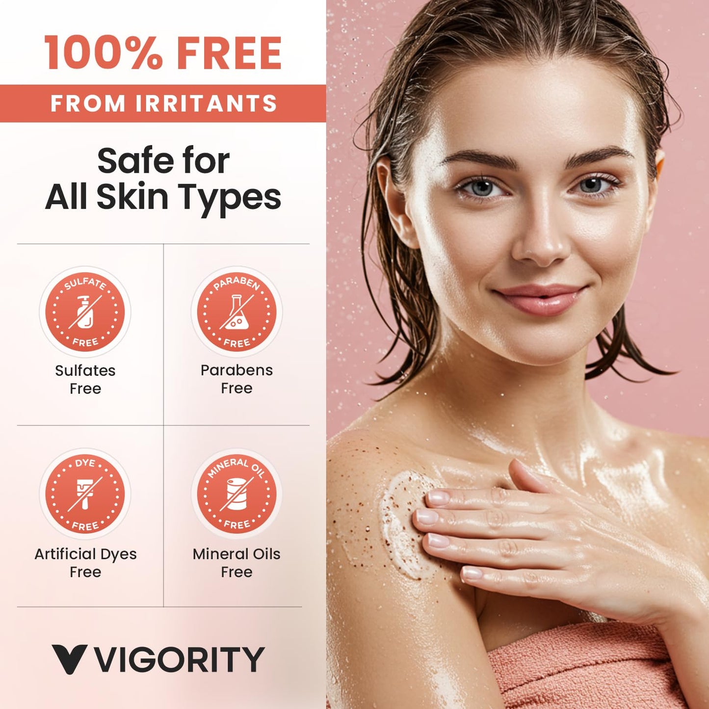 KP Bump Eraser Body Scrub - Keratosis Pilaris Treatment for Strawberry Legs, Chicken Skin - Exfoliating Body Scrub for Women & Men