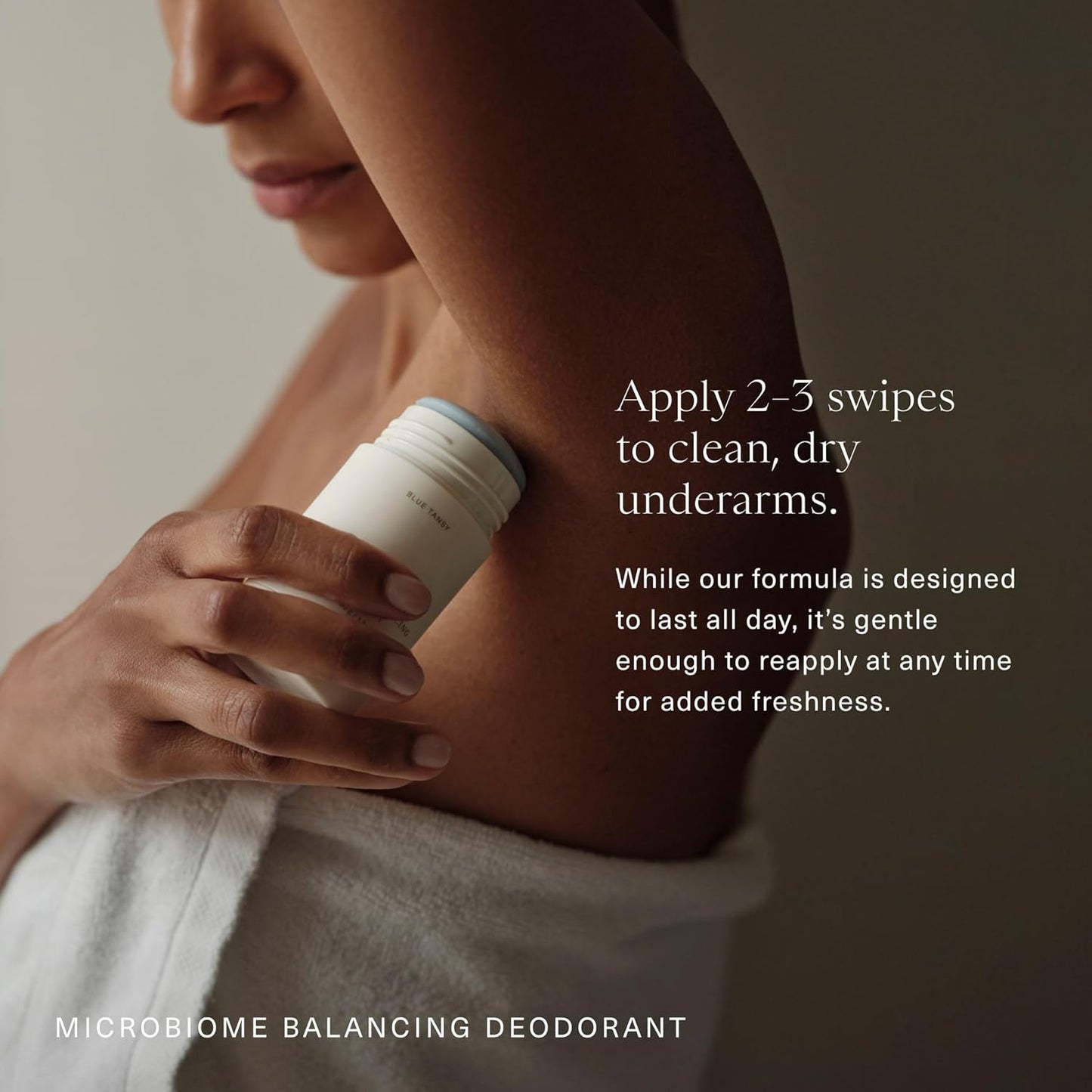 Oak Essentials Microbiome Balancing Deodorant | Aluminum-Free Deodorant with Blue Tansy for All-Day Odor Protection, 1.7 Oz