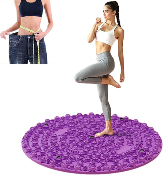 Acupressure Mat for Feet Large 22-inch Foot Massager Mat Reflexology Foot Pressure Point Pad with Magnetic, Anti Fatigue Office Standing Mat, Relief Foot Pain for Elderly Students and Office Workers