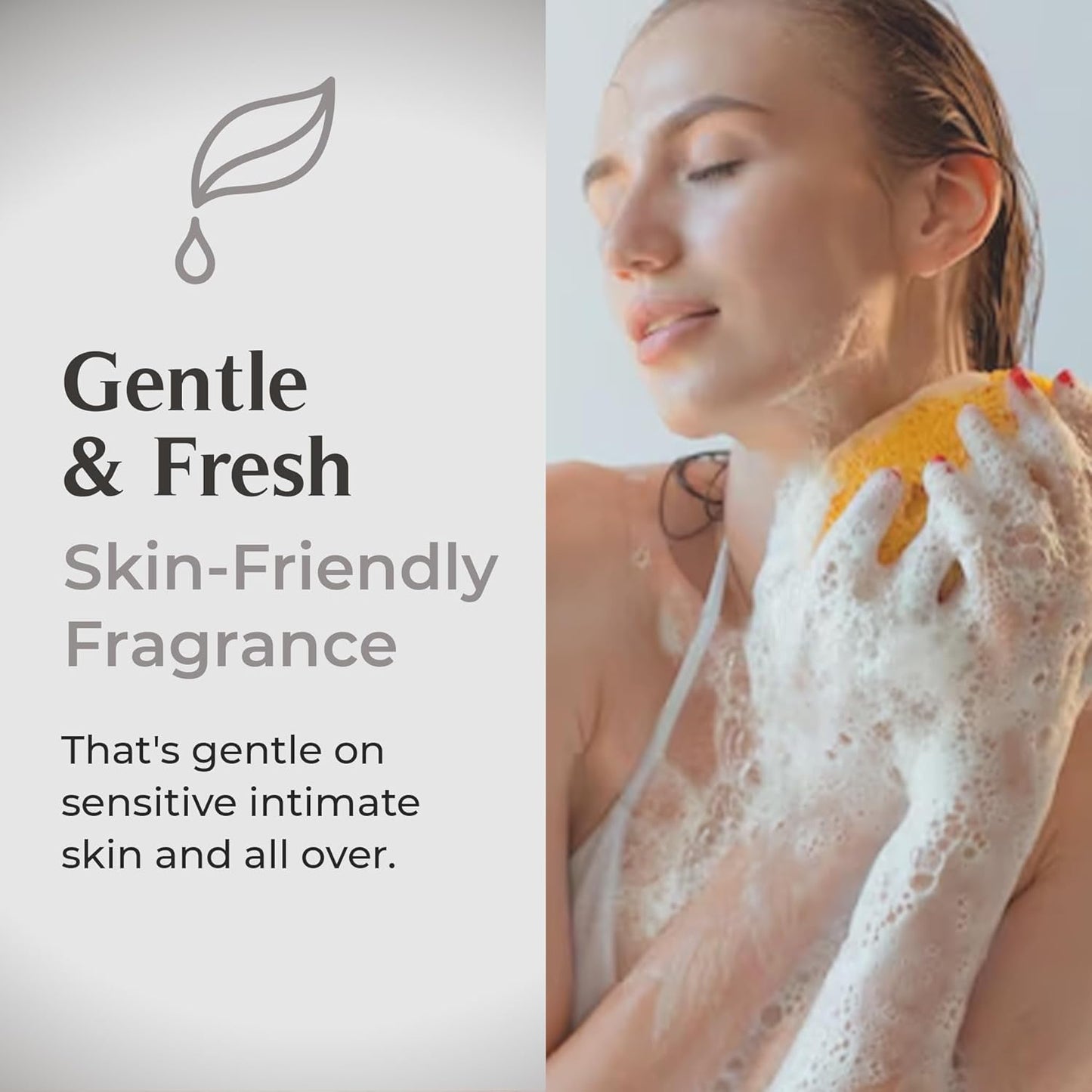 Bloom & Bōde Unscented Premium Feminine Intimate Wash - pH Balanced Feminine Wash - Ultra Mosturizing Intimate Wash With Aloe Vera - Fresh & Pure Scent (Unscented), 350ml / 11.8 fl oz