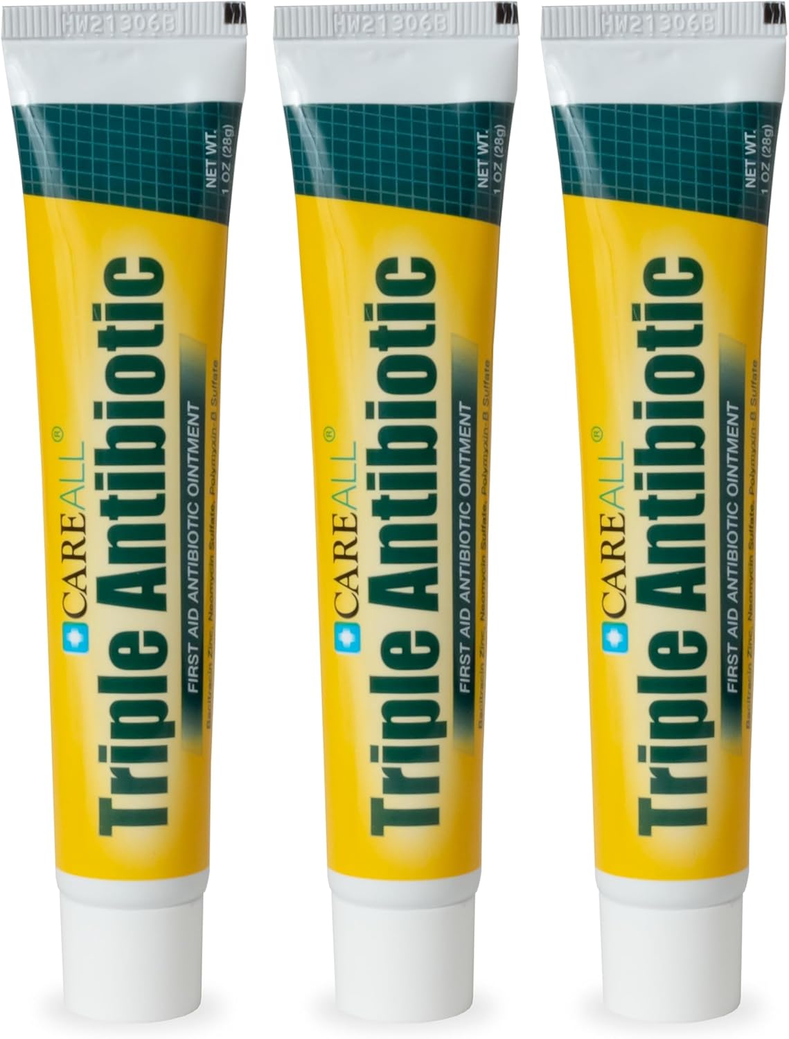 CareAll Triple Antibiotic Ointment 1.0 oz (3 Pack), First Aid Ointment for Minor Cuts, Scrapes, and Burns to Help Prevent Infection, Compare to The Active Ingredients of Leading Brands