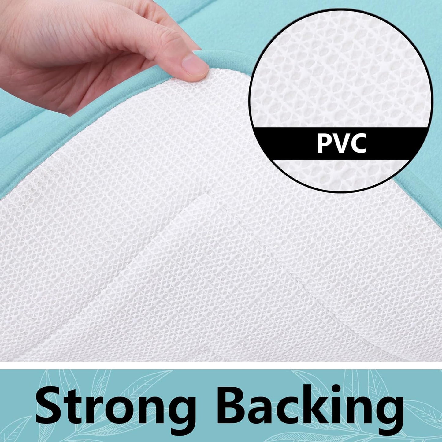 Arotive Memory Foam Bathroom Rug Mat 70x24, Ultra Soft and Absorbent Bath Mat, Machine Wash Dry, Comfortable Bath Rug Carpet for Bathroom Floor, Tub and Shower, Sky Blue