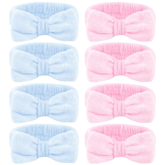 Ondder Skincare Headband for Washing Face Spa Makeup Face Wash Headband Skin Care Headbands Terry Cloth Head Band Bachelorette Party Favors Spa Party Hair Accessories Bachelorette Gifts for Bride