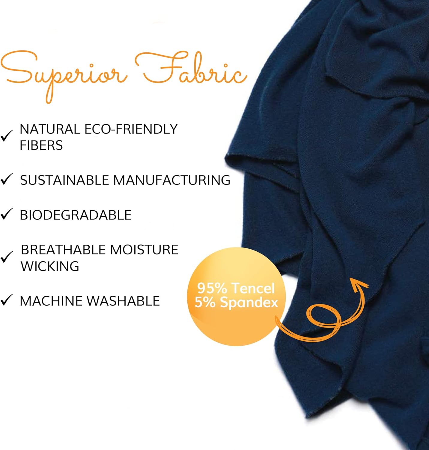 Happyluxe Escape Sleep Mask - Buttery Soft Airplane Eye Mask for Sleeping or Napping in Bed. Machine Washable. - Navy Blue, Made in USA