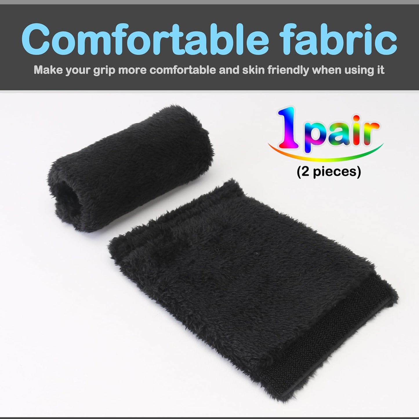 Walker Handle Pads Walker Handle Cushions Walker Padded Hand Grip Covers Mobility Aid (WH2512B)