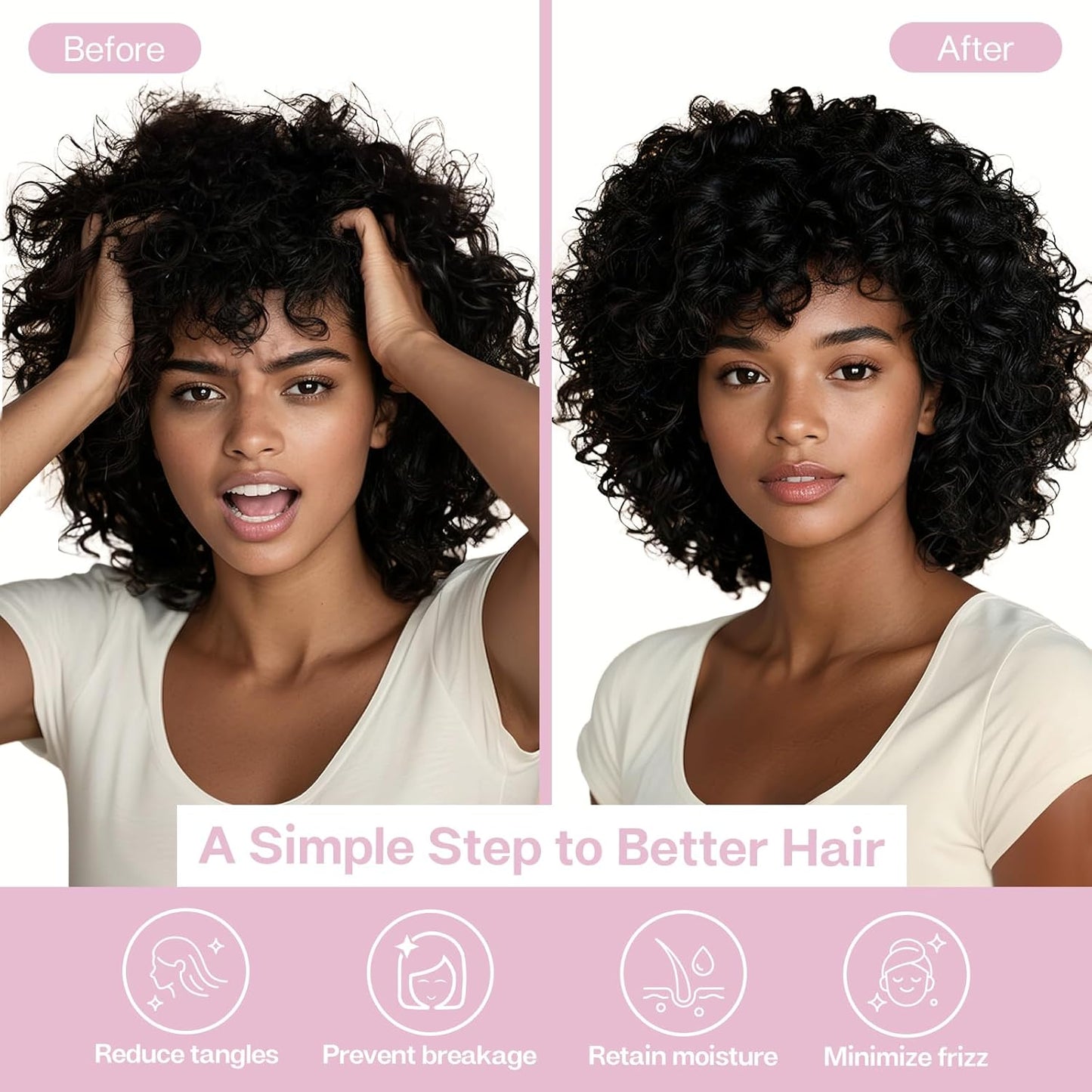 MR&HM Satin Pillowcase for Hair and Skin, Silk Satin Pillowcase 2 Pack, Standard Size Pillow Cases Set of 2, Silky Pillow Cover with Envelope Closure (20x26, Pink)