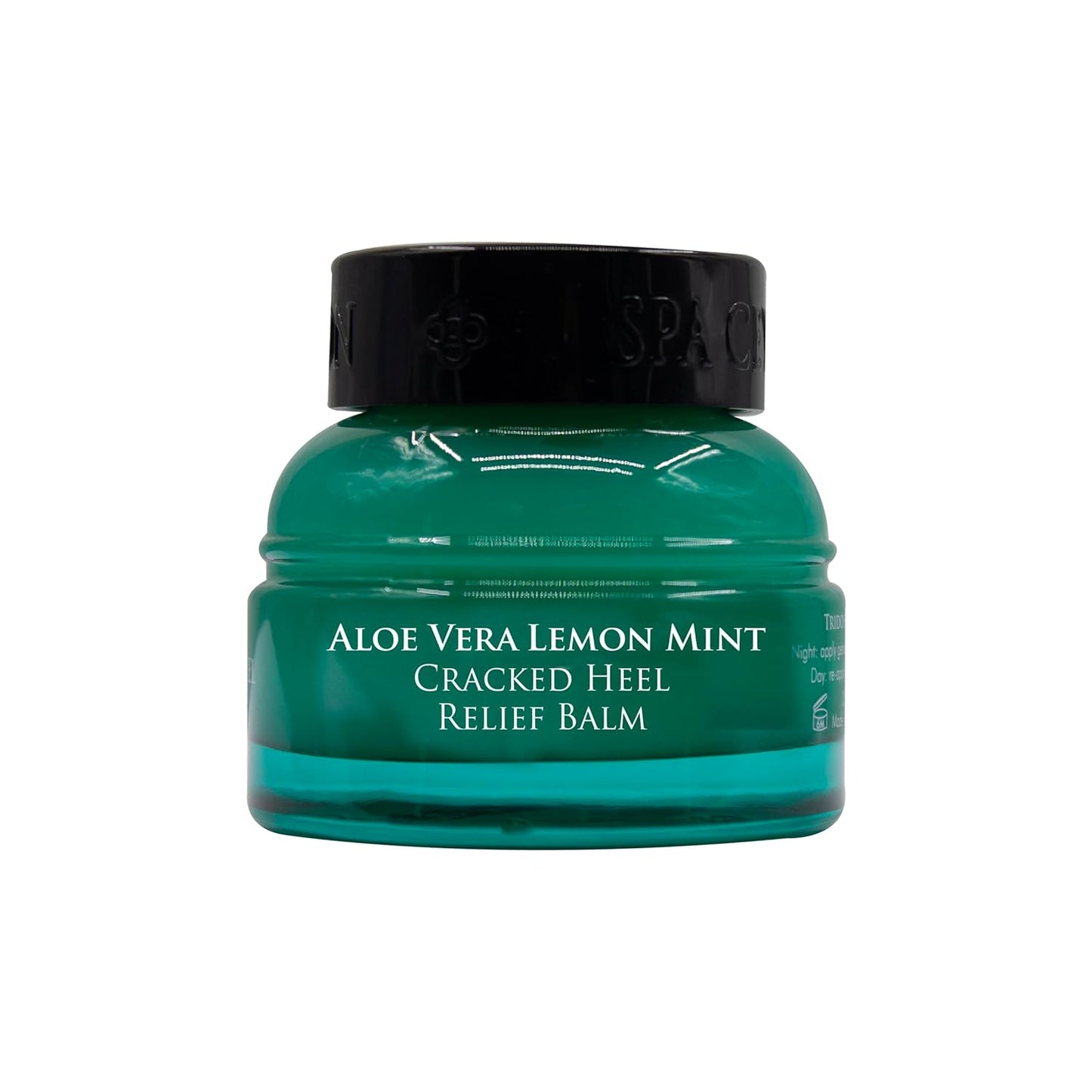 SPA CEYLON Aloe Vera Lemon Mint Cracked Heel Relief Balm | Vegan, Organic Heel Cream for Cracked Heel & Dry Feet, 25g