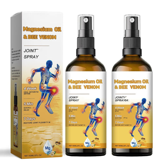 Bee Venom Refreshing Body Mist - Cooling Gel Spray for Skin, Lightweight Hydration During Massage, Non-Sticky Daily Skin Care Spray