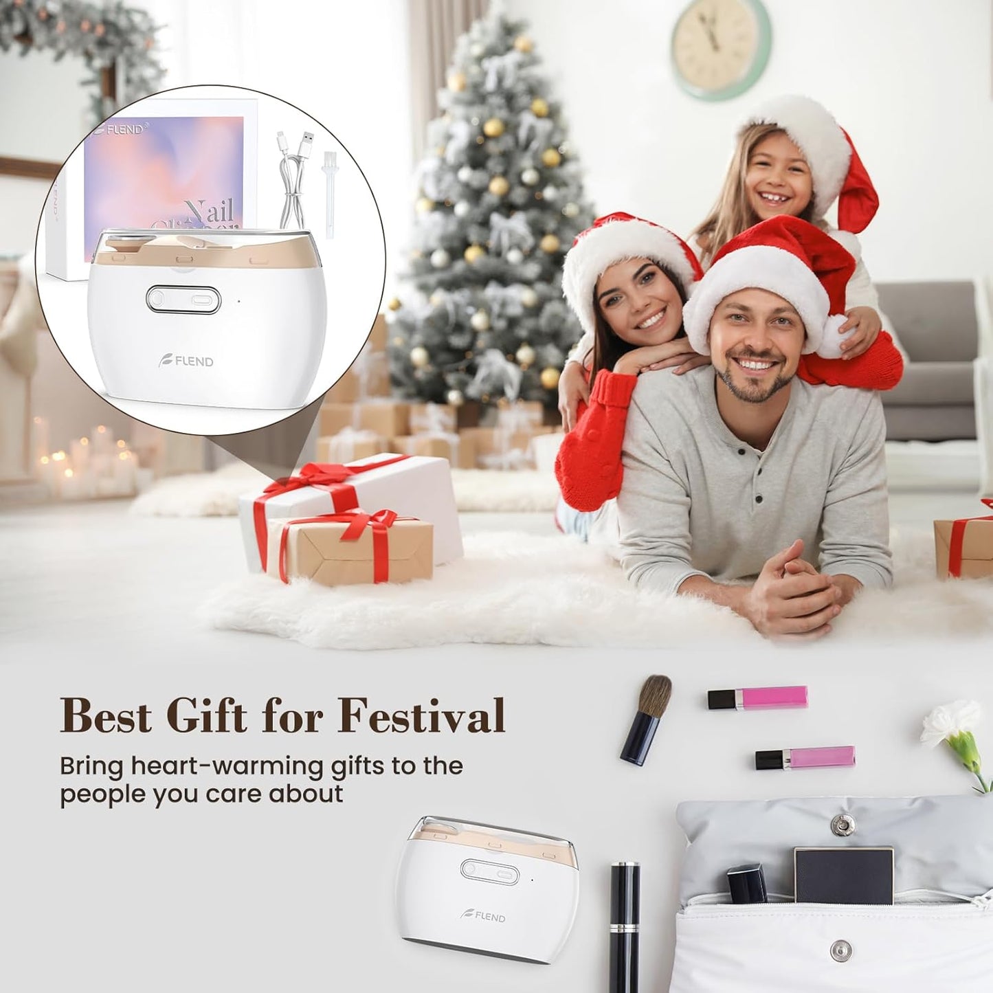 Electric Nail Clipper,2-in-1 Automatic Nail Clipper,ElectricNail Grinder,40DB Seniors Nail Trimmer,LED Light ElectricNail Trimmer for Baby,Kids,Adults,Seniors,Manicure Set,Nail Kit Portable White