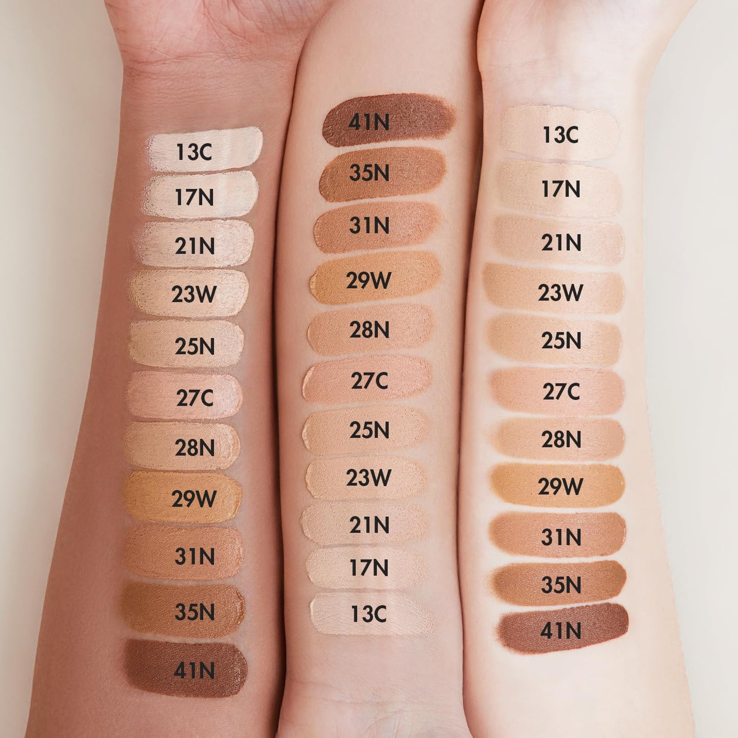 AGE20'S Signature Essence Pact SPF 50+ | Pack of 2 | 21N VANILLA | Cream Foundation, Dewy Finish, Natural Coverage | Korean Cushion Foundation