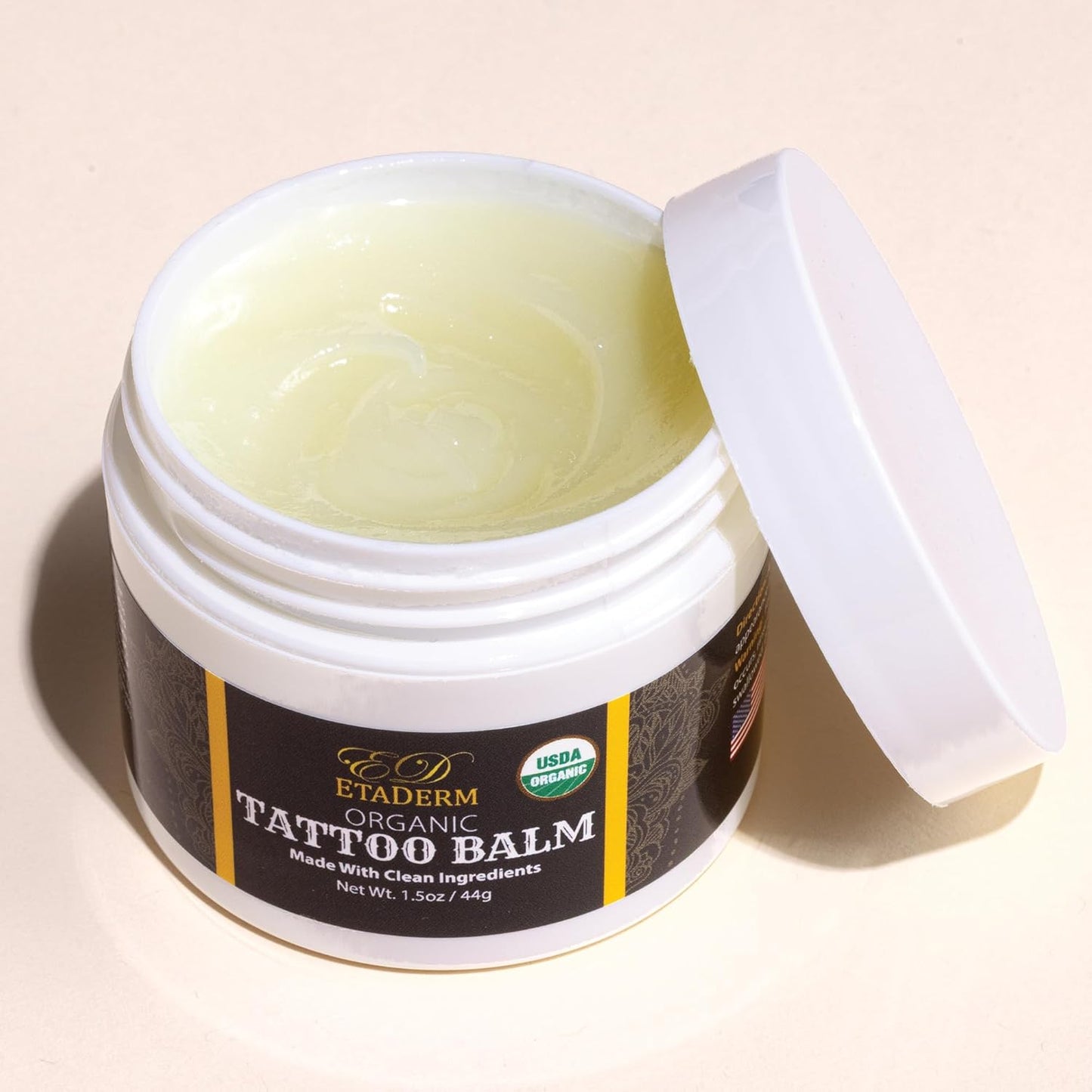 Tattoo Balm - Tattoo Aftercare Balm for Hydration, Moisturizer, Soften and Condition the Skin - Tattoo Lotion with Sunflower Seed Oil