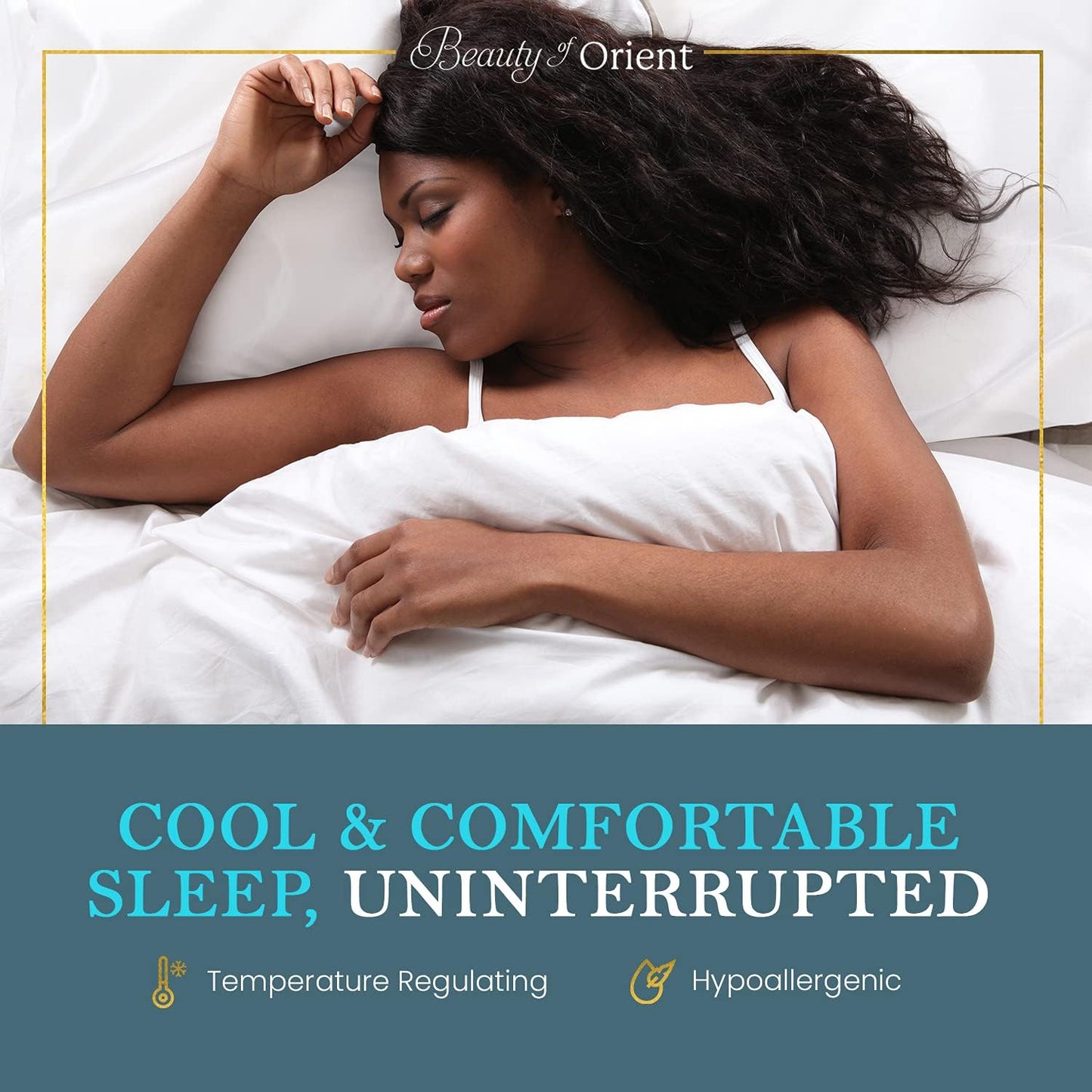 25 Momme Premium Mulberry Silk Pillowcase for Hair and Skin | Handcrafted Hypoallergenic & Anti-Acne White Silk Pillow Cases with Zipper | Standard - 20" x 26", Natural Undyed White