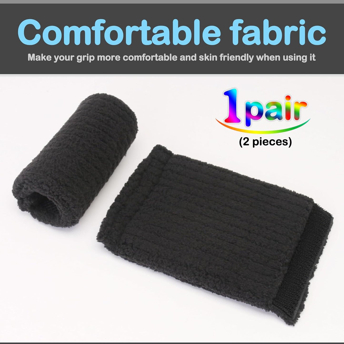 Walker Handle Pads Walker Handle Cushions Walker Padded Hand Grip Covers Mobility Aid (WH2507B)