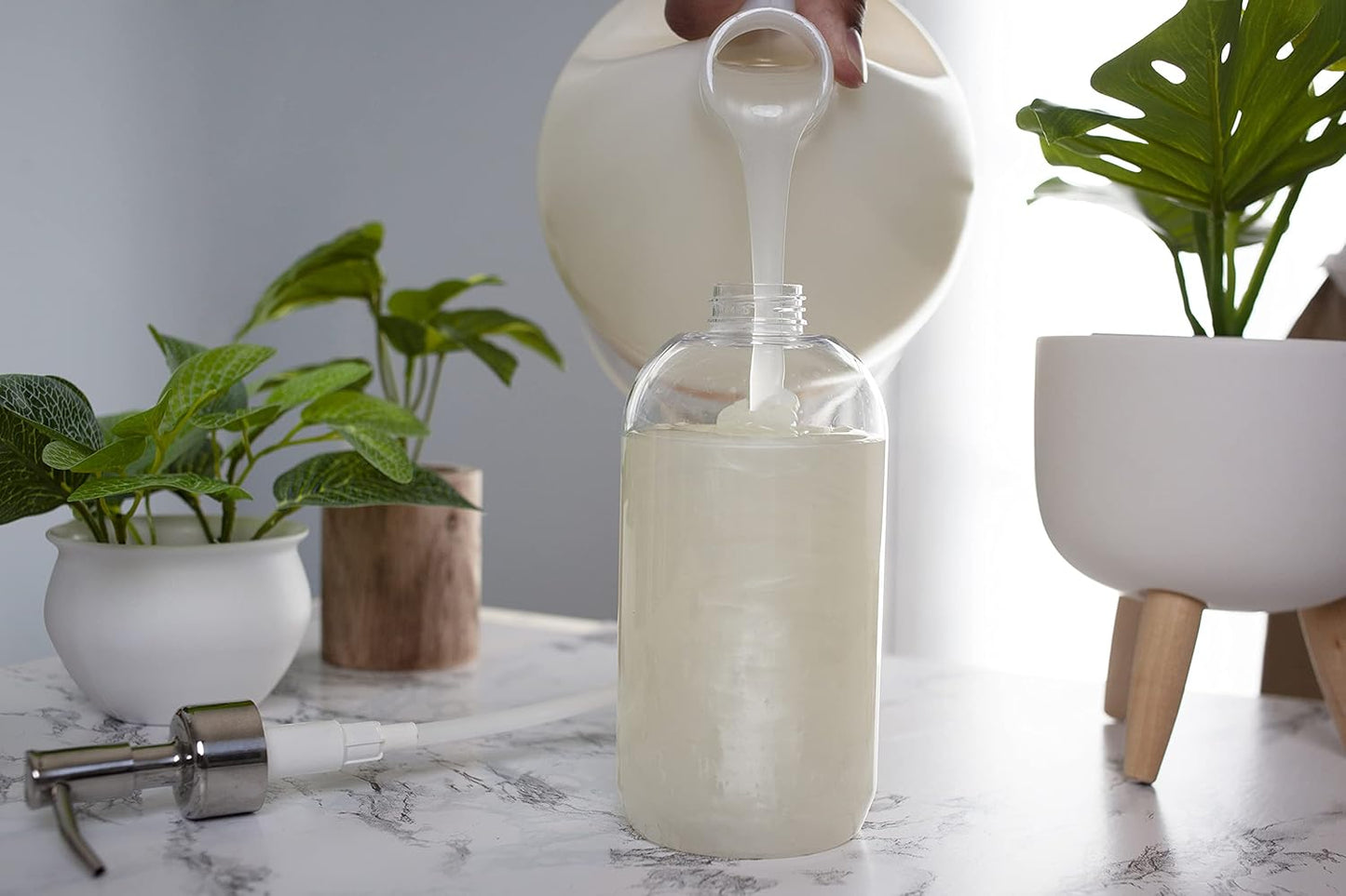 Bastion Antibacterial Hand Soap - Pina Colada - Moisturizing Pearlized Liquid Hand Wash - 1 Gallon (128 oz.) Bulk Refill Jug. Pina Colada Scented. Non-toxic. Made in the USA.