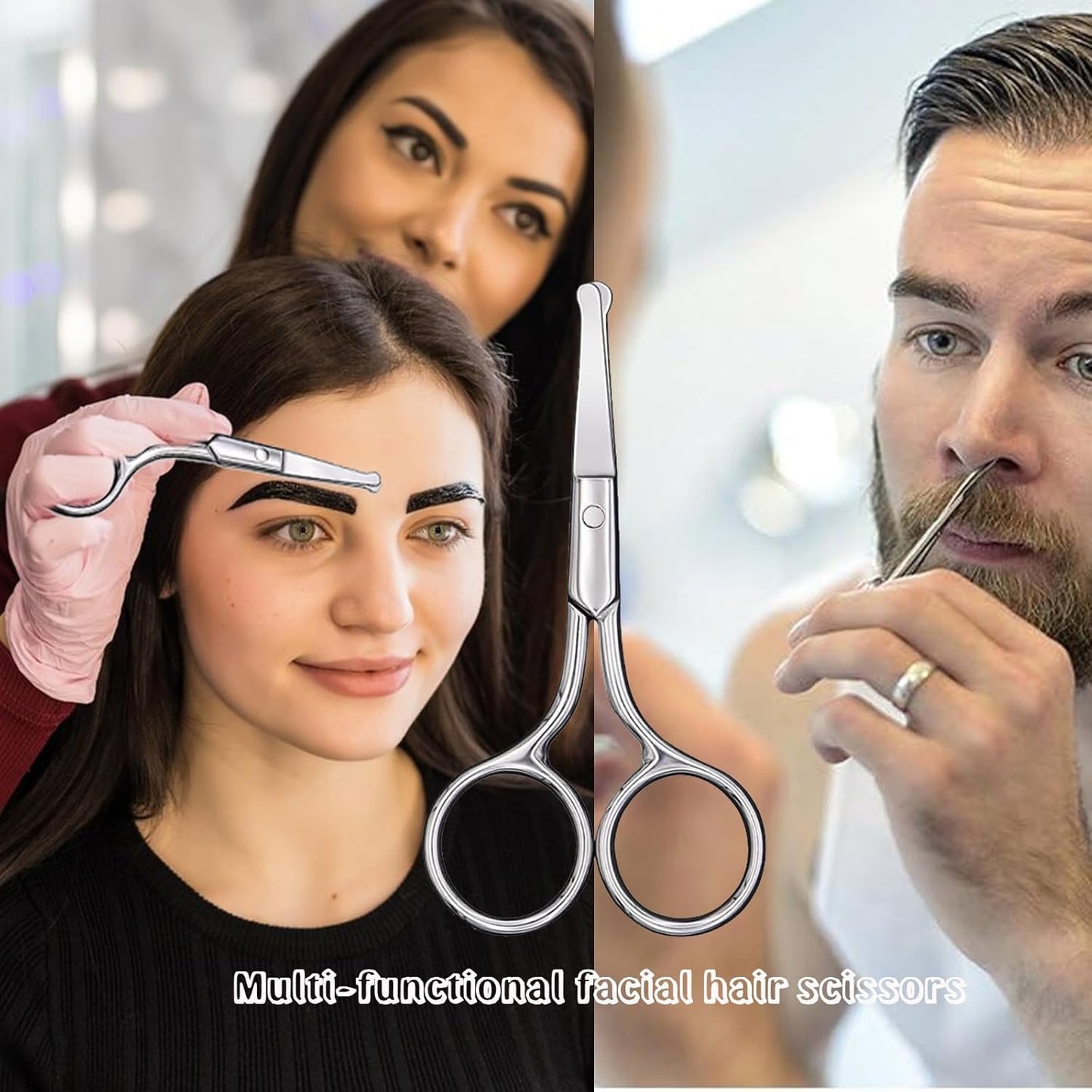 Scissors for Hair Barber Shears Kit, Fozirut Professional Hair Cutting Scissors Set Haircut Scissors Blending Shears Set, Salon Hair Trimming Scissors Layering Shears to Cut Hair for Women Men