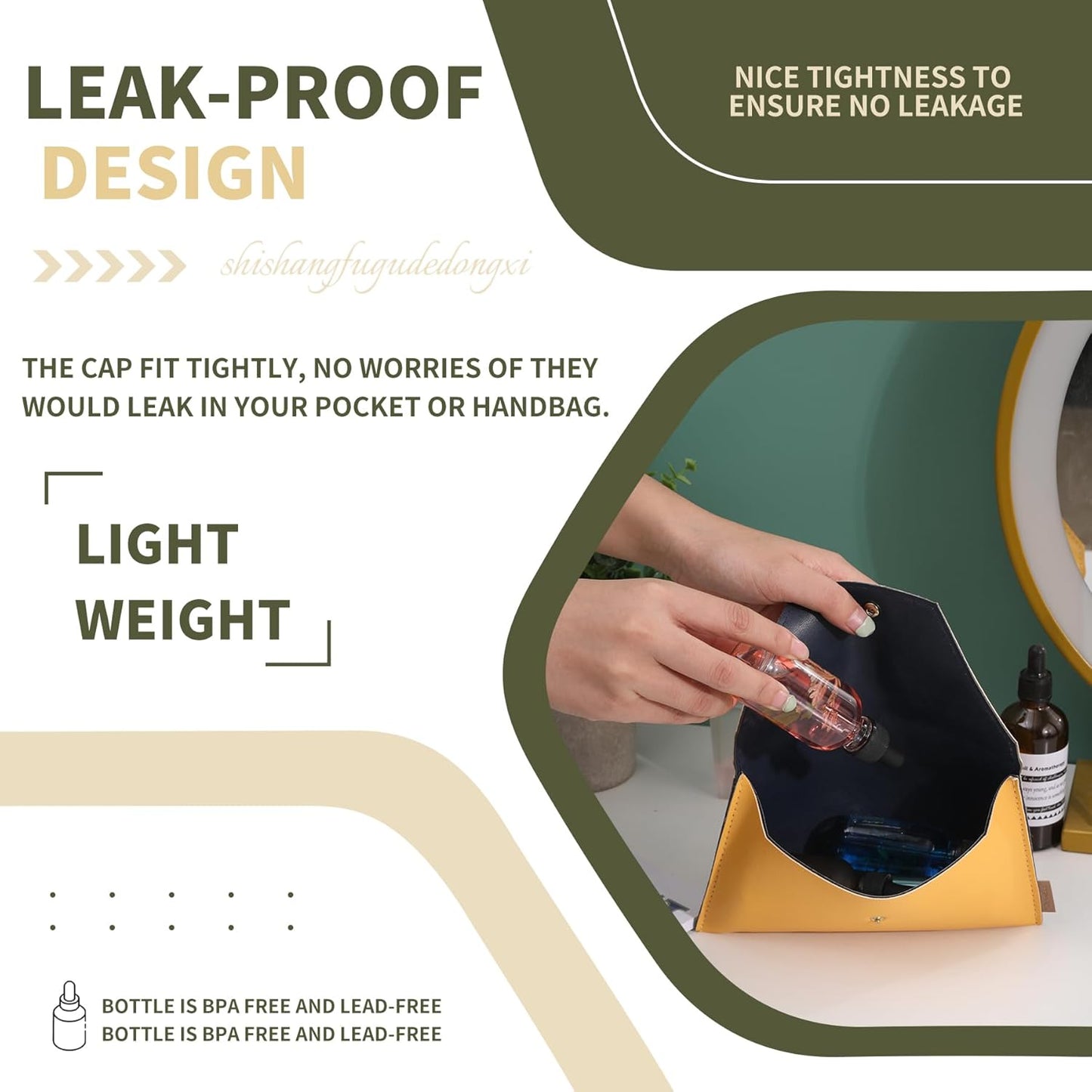 48 Pack, 2oz Glass Dropper Bottle, Preety Texture Tincture Bottles with Precise Scales Eye Droppe, for All Kinds Of Mixed Liquids,Leak-Proof Design for Easy Travel (Clear)