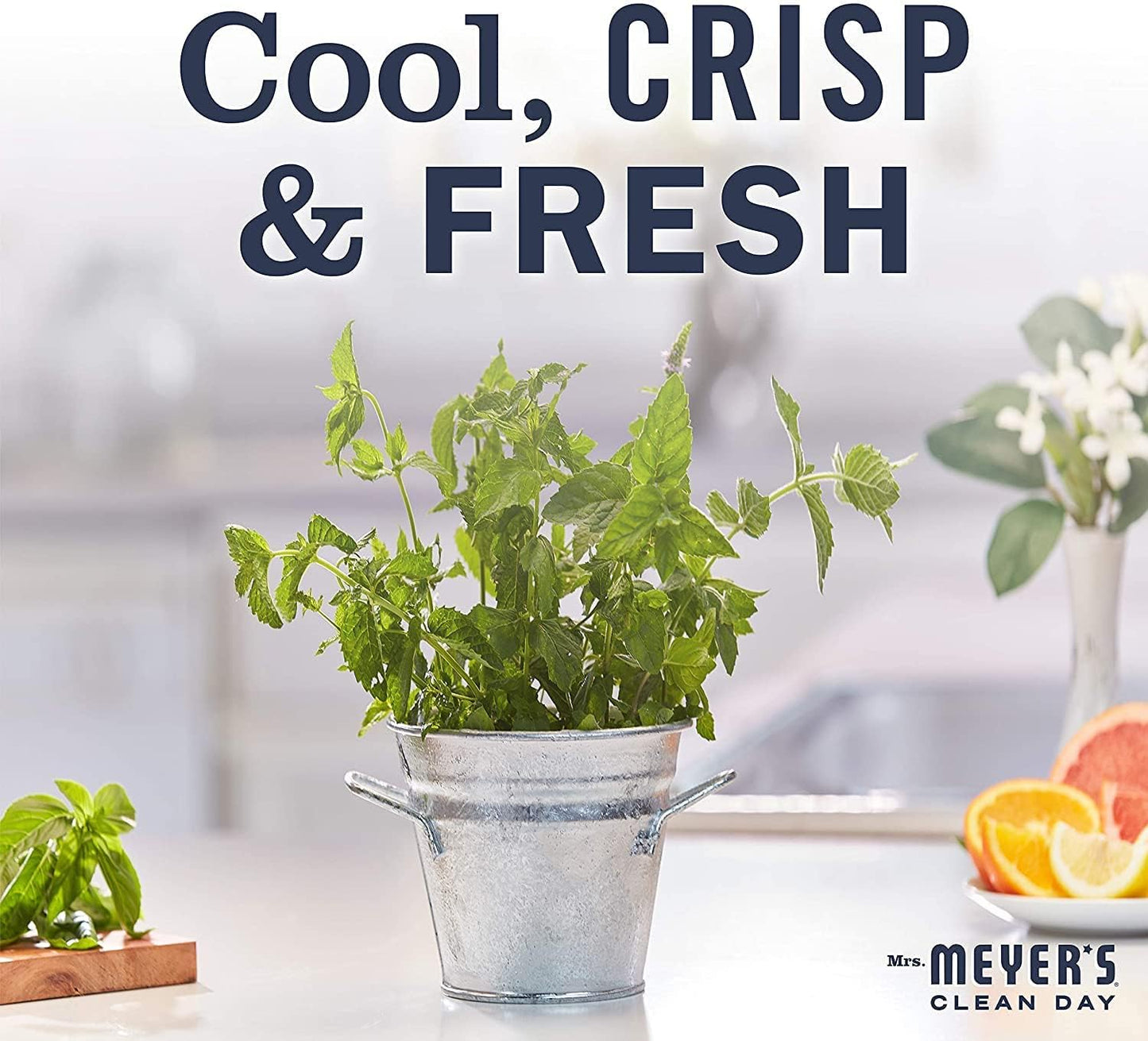 Mrs. Meyer's Clean Day Room Freshener, Mint, 8 Fl Oz (Pack of 3)