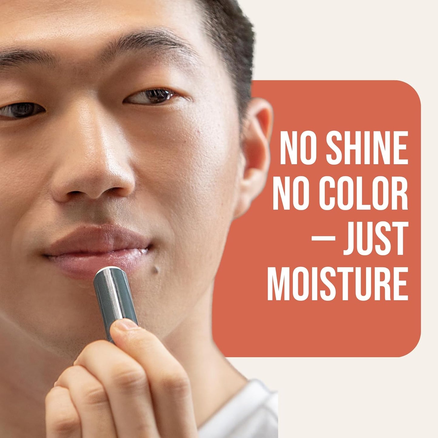 Cardon Lip Balm for Men - Matte Finish, Anti-Shine - Deeply Hydrating Lip Moisturizer for Dry, Chapped Lips that Smooth and Soothes with Korean Formulation - 4 Pack