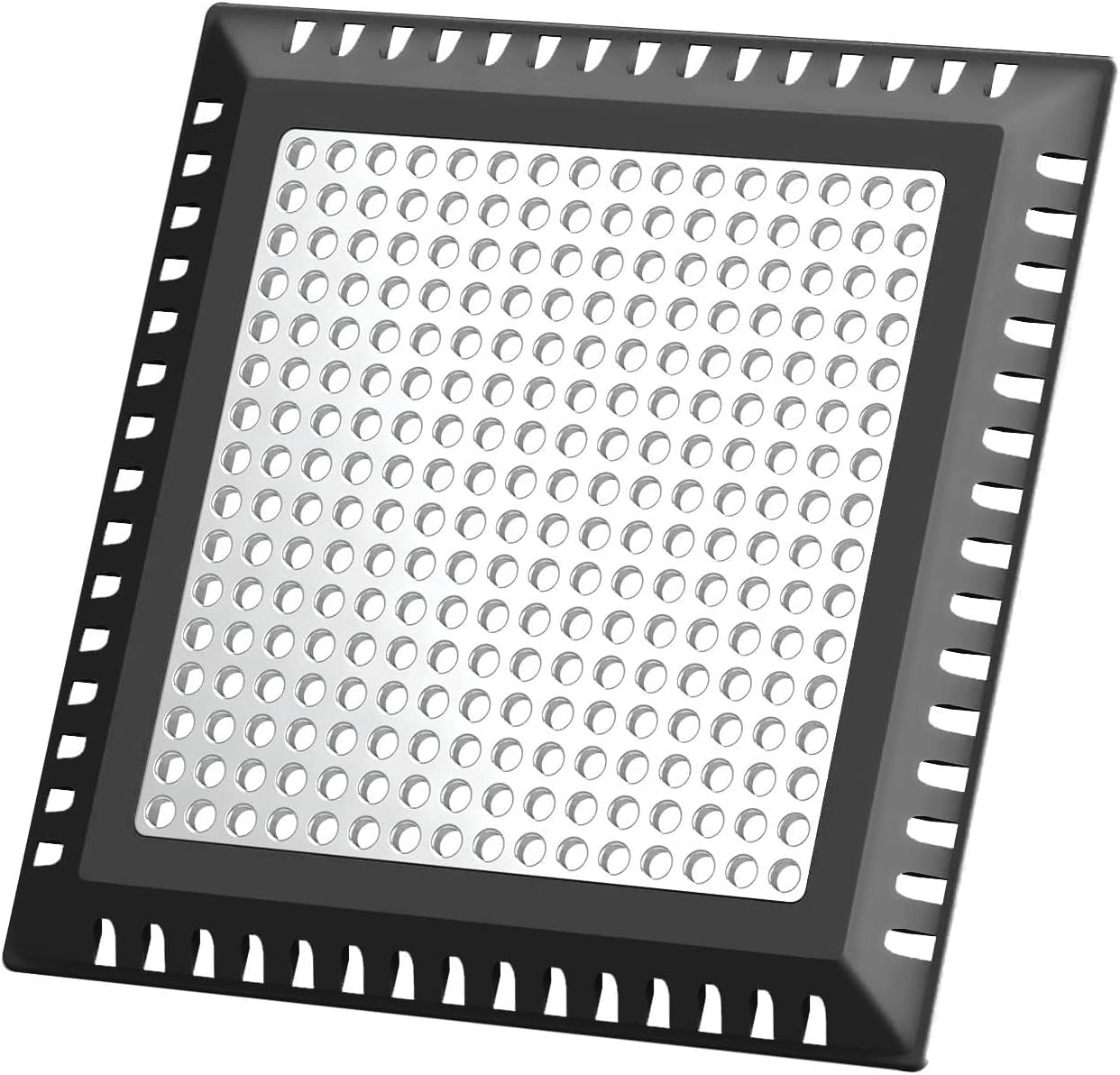 Shower Drain Hair Catcher/Drain Strainer/Shower Drain Cover for Bathroom Floor Drain, Stainless Steel and Silicone (6 inch, Black)