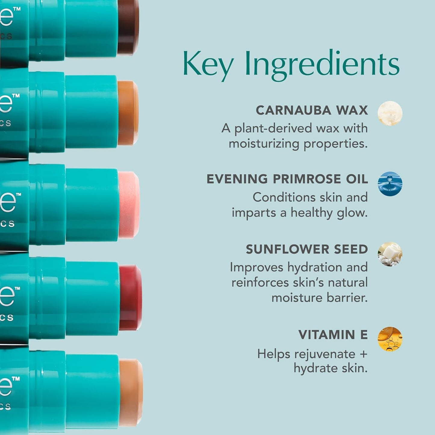 Thrive Causemetics Triple Threat Color Stick: Cream Blush Stick with Vitamin E, Evening Primrose Oil, Waterproof Smudge Proof Face Makeup Formula, Kandee (True Red Matte)