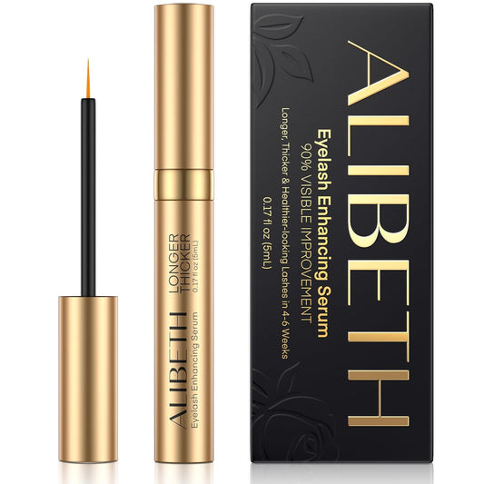 Lash Serum for Eyelash Growth - Lash Enhancer for Thicker Longer and Fuller Eyelashes - Advanced Natural Formula Vegan & Cruelty-Free 0.17 Fl Oz (Pack of 1)