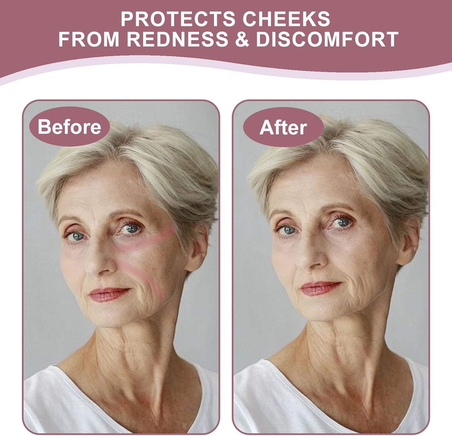 4 Pack Strap Covers Breathable Strap Cushions Work for Most Headgear Straps Can Reduce The Tracks On The Face Made of Soft Fabric Face Pads (Pink)