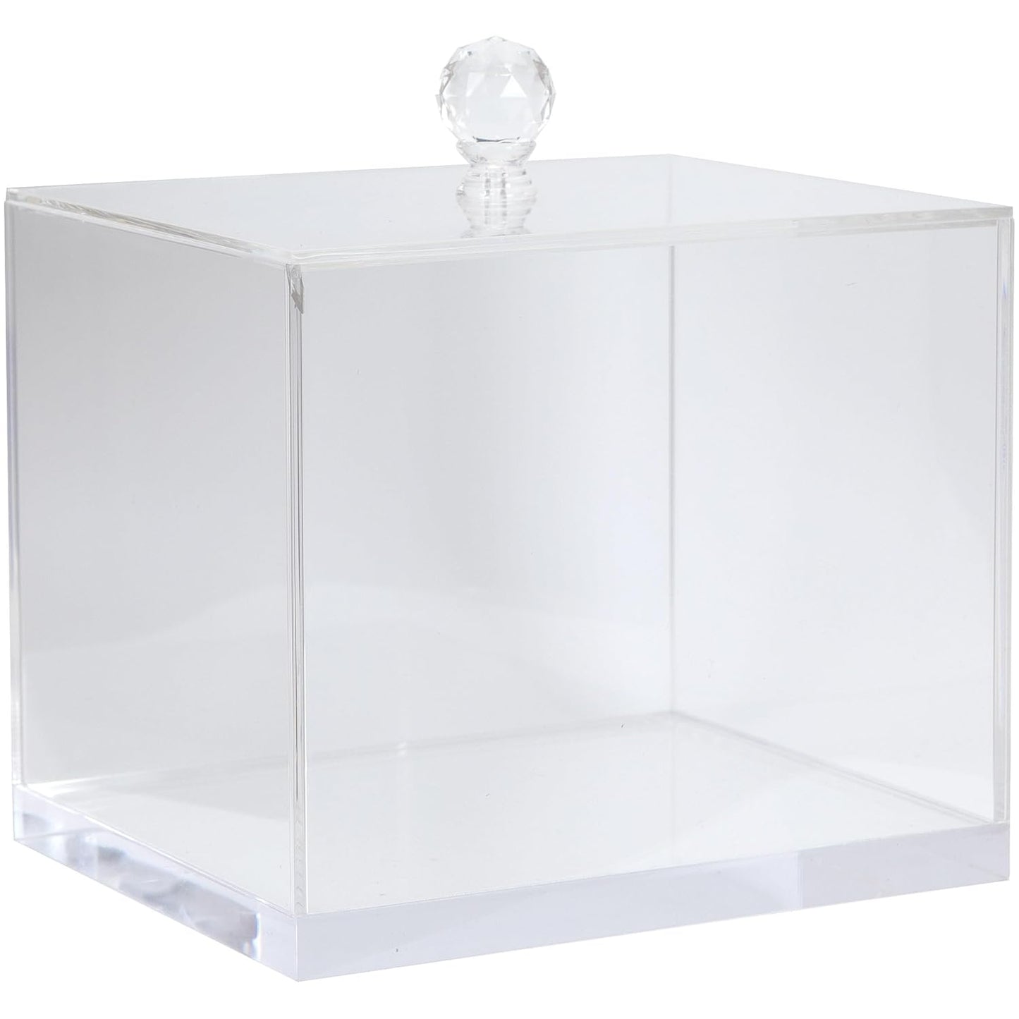 ForPro Premium Pure & Simple XL Facial Towel Acrylic Holder, Holds 50 Pure & Simple XL Facial Towels, Disposable Makeup Remover Dry Wipe Holder