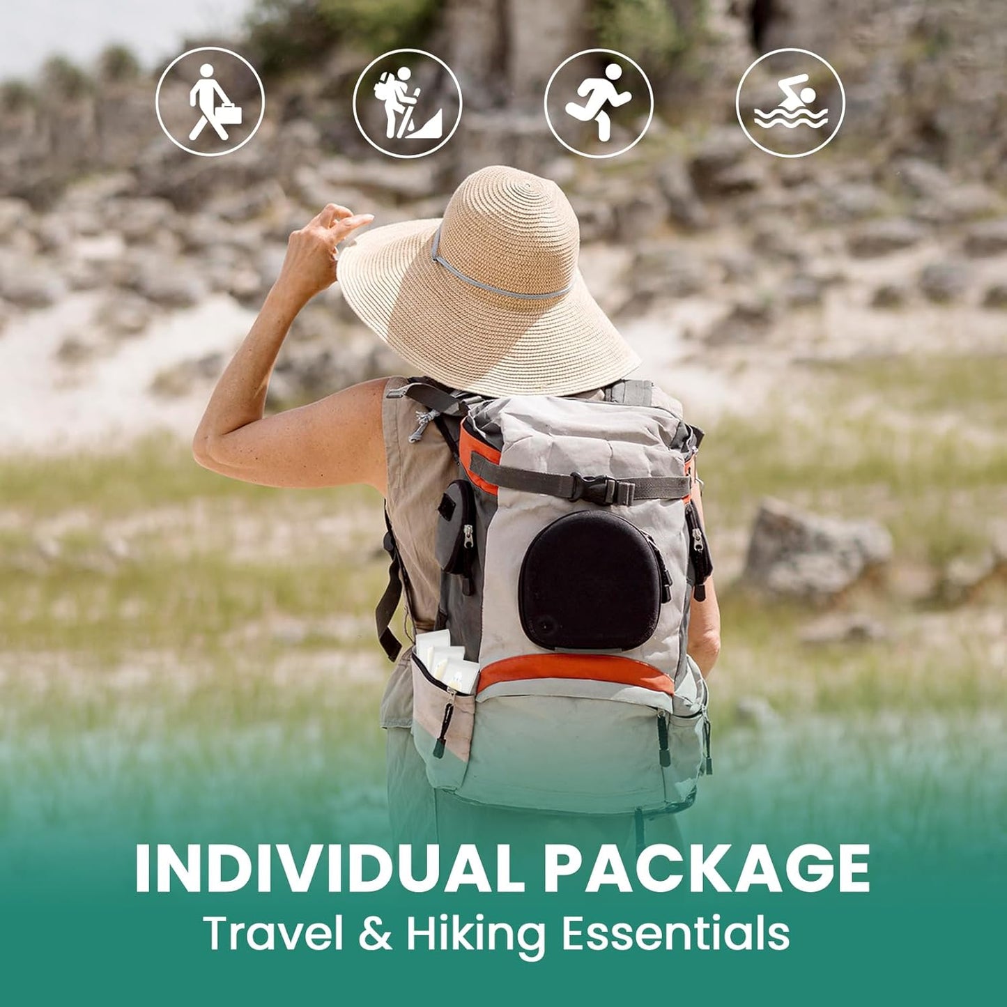 Welnove Gel Blister Bandage - 24 PCS Hydrocolloid Bandages for Prevention & Recovery, Blister Cushions for Heel, Toes & Foot, Blister Bandages for High Heels, Sandals, Wedding, Party (Variety Pack)