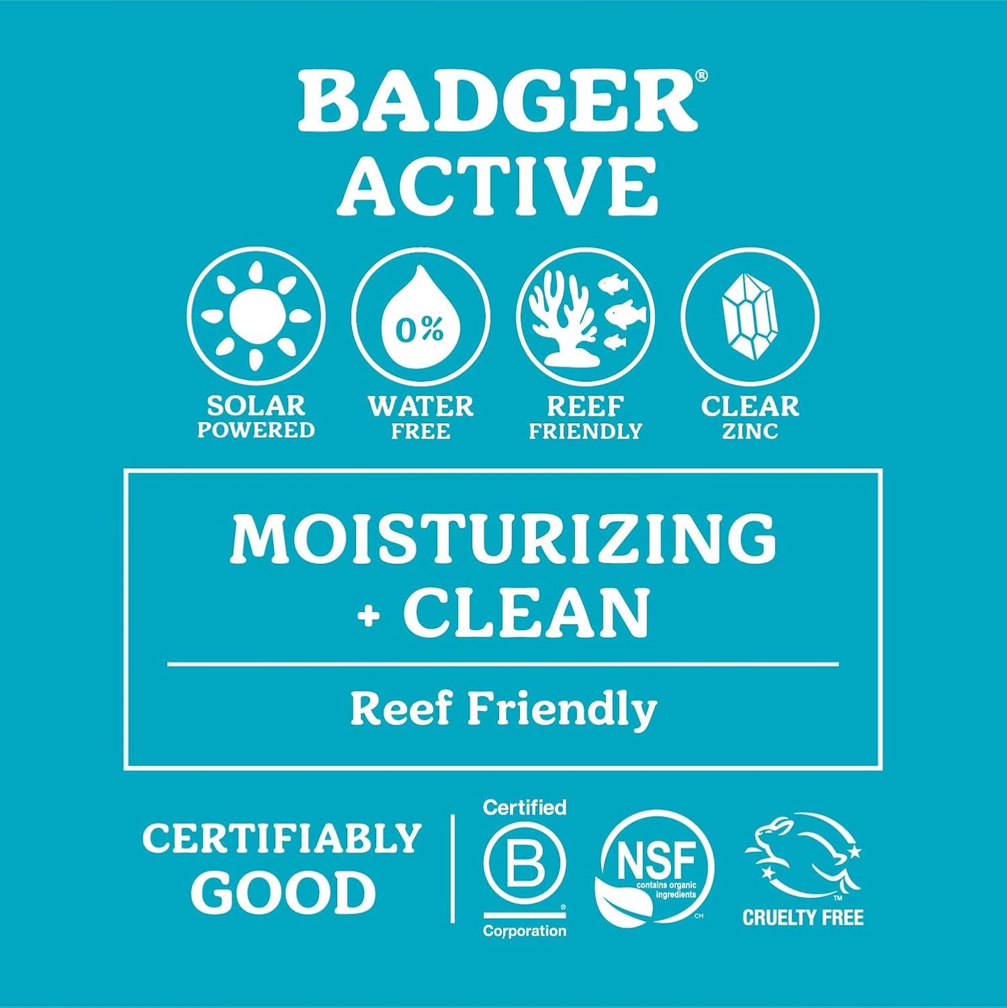 Badger Mineral Sunscreen Face Stick SPF 35, 97% Organic Unscented Zinc Oxide Travel Sunscreen, Coral Reef Safe Travel Size Stick, .65 oz