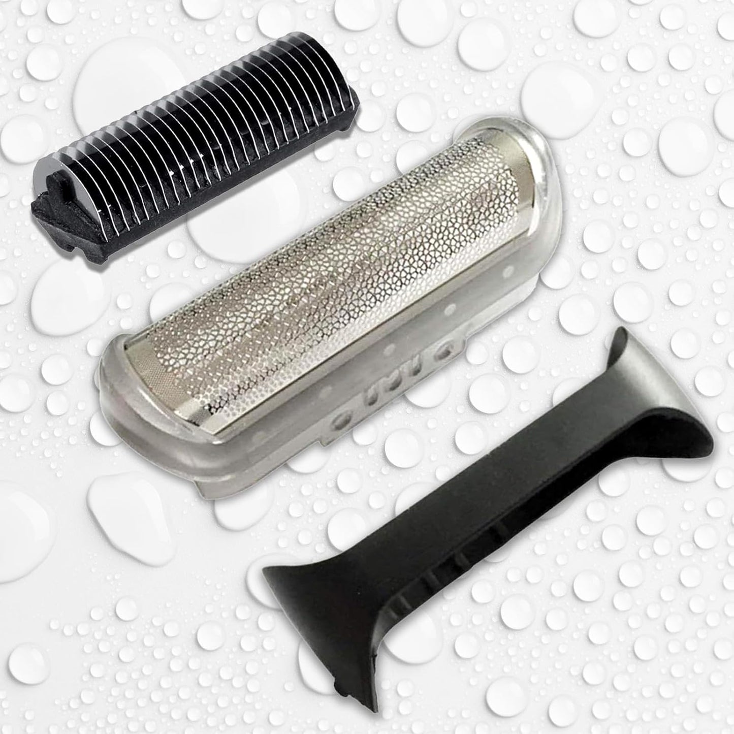 10B Foil & Cutter Replacement Head for Braun Series 1 Replacement Head,10B 20B Replacement Head Compatible with Braun Series 1000 2000 Electric Shaver 170 180 190 1715 1735 1775 5278 5279 Z20 Z40