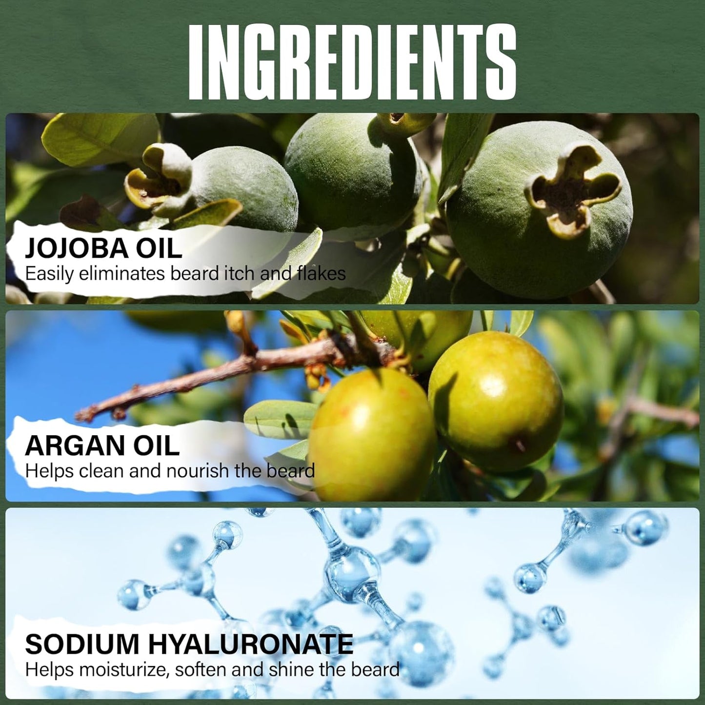 2-in-1 Beard Wash & Conditioner – Softens & Hydrates Dry, Coarse Beards for Effortless Styling – Cleanses & Conditions for Healthier, Fuller Facial Hair – Fresh Timber Scent – 8.45 fl oz