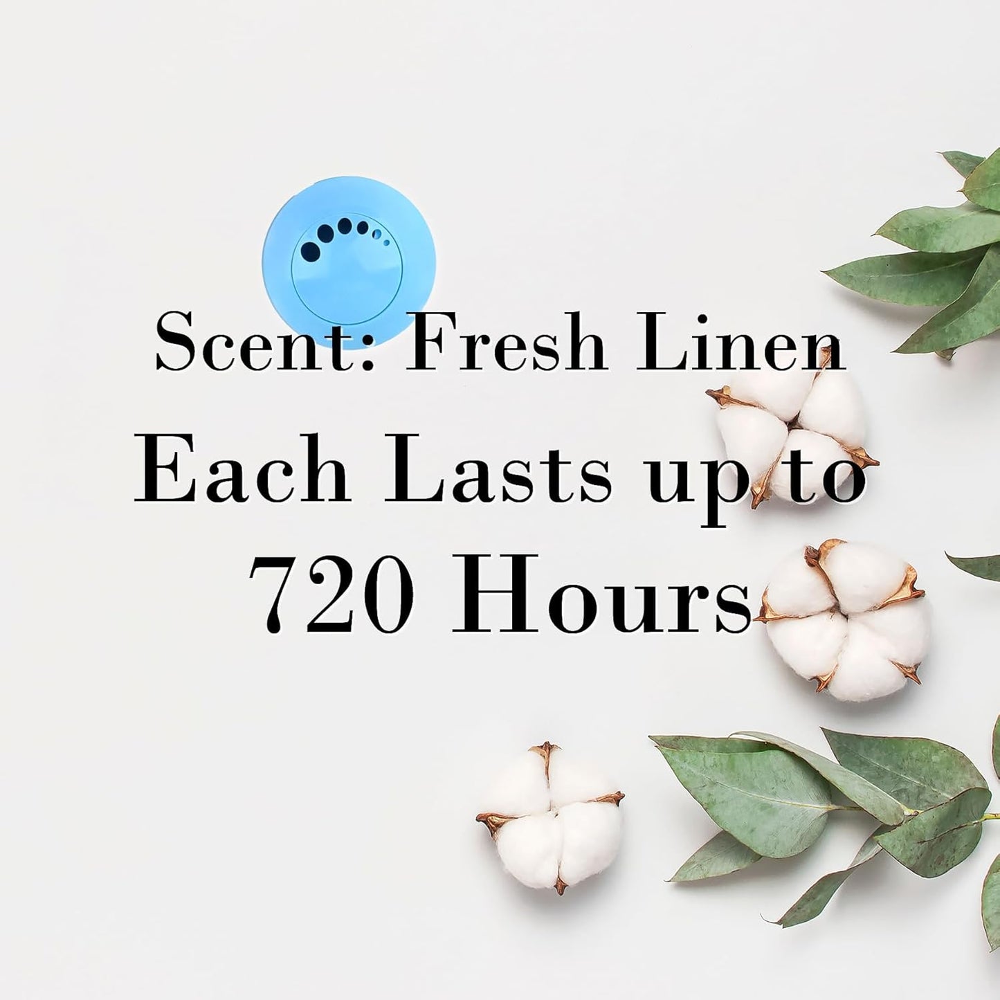 Knixmax Shoe Deodorizer Balls, Boot Deodorizing Shoe Odor Eater Ball Sneaker Deodorants, Gym Bags Lockers Car Air Fresheners, 6 Packs Fresh Linen Blue