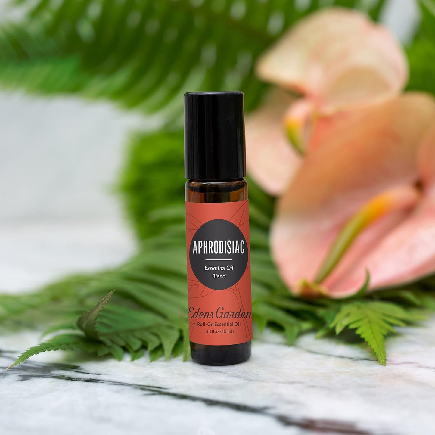 Edens Garden Aphrodisiac Essential Oil Roll-On Blend- 100% Pure Premium Grade, Natural, Therapeutic, Aromatherapy, Kid & Skin Safe, The Best for Body, Gifts, Relaxation Pre-Diluted 10 ml (.33 fl oz)