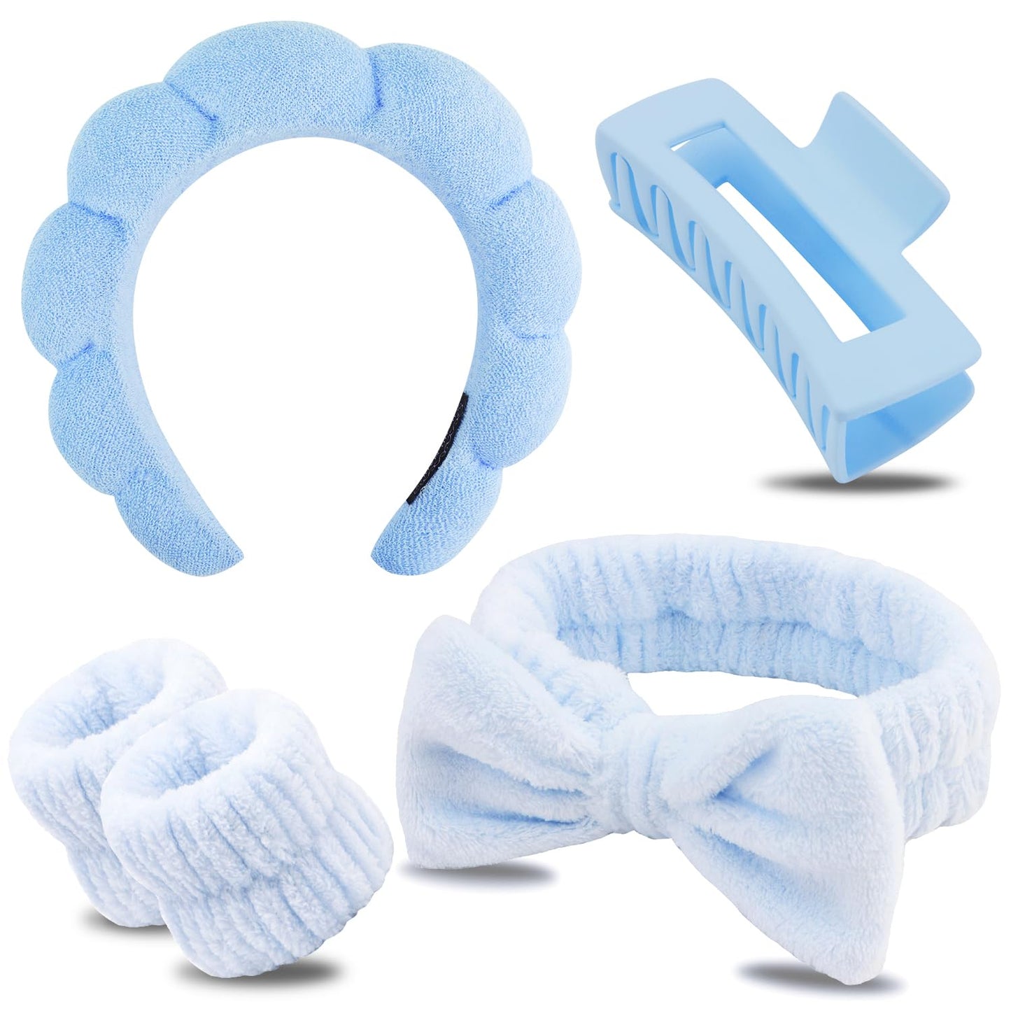 Chanaco Skincare Headband, Makeup Headband for Face Washing, Hair Clips, Trendy Gifts for Teen Girls