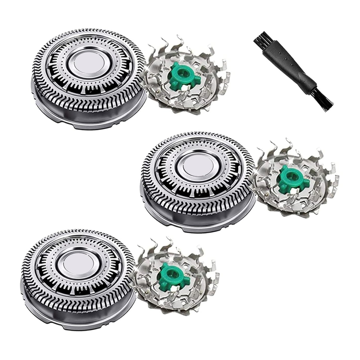 SH90 Replacement Heads Compatible with Philips Series 9000 8000, SH90 Upgraded Replacement Blades Shaving Razor Heads Fit for S9000 S8000 Razor SW97xx, S8950/50 S8950/91 S9311/27