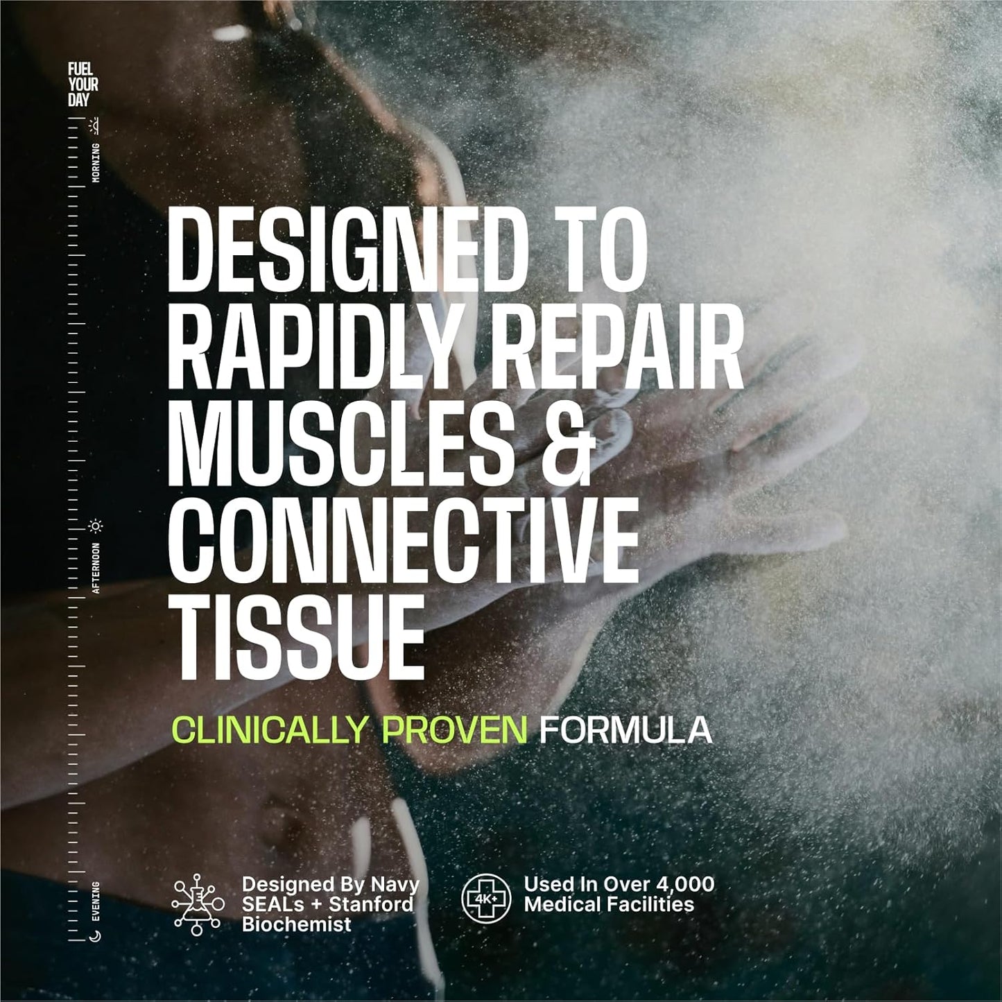 Frog Fuel Power Energized Protein Shot, 15g Protein Nano-Hydrolyzed Grass Fed Collagen, 120mg Caffeine, Fat & Sugar Free, 22 Amino Acids, 0 Carbs, Berry, 1 oz Packets, 24 Pack