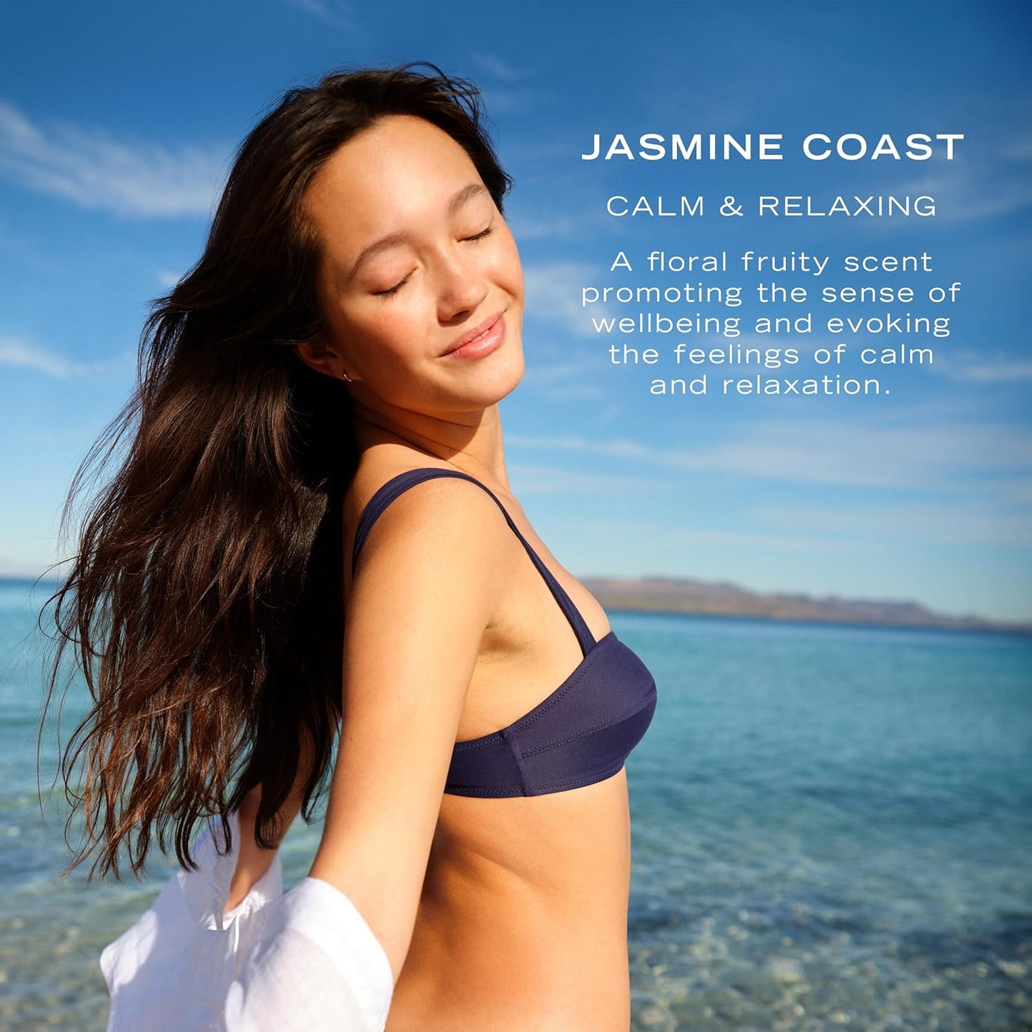 Nautica for Her Jasmine Coast Body Mist, 8.4 Fl Oz (Pack of 1), Notes of Pear, Jasmine, and Musk, Women's Fragrance, Long Lasting, Mood-Boosting Fragrance, Vegan Formula