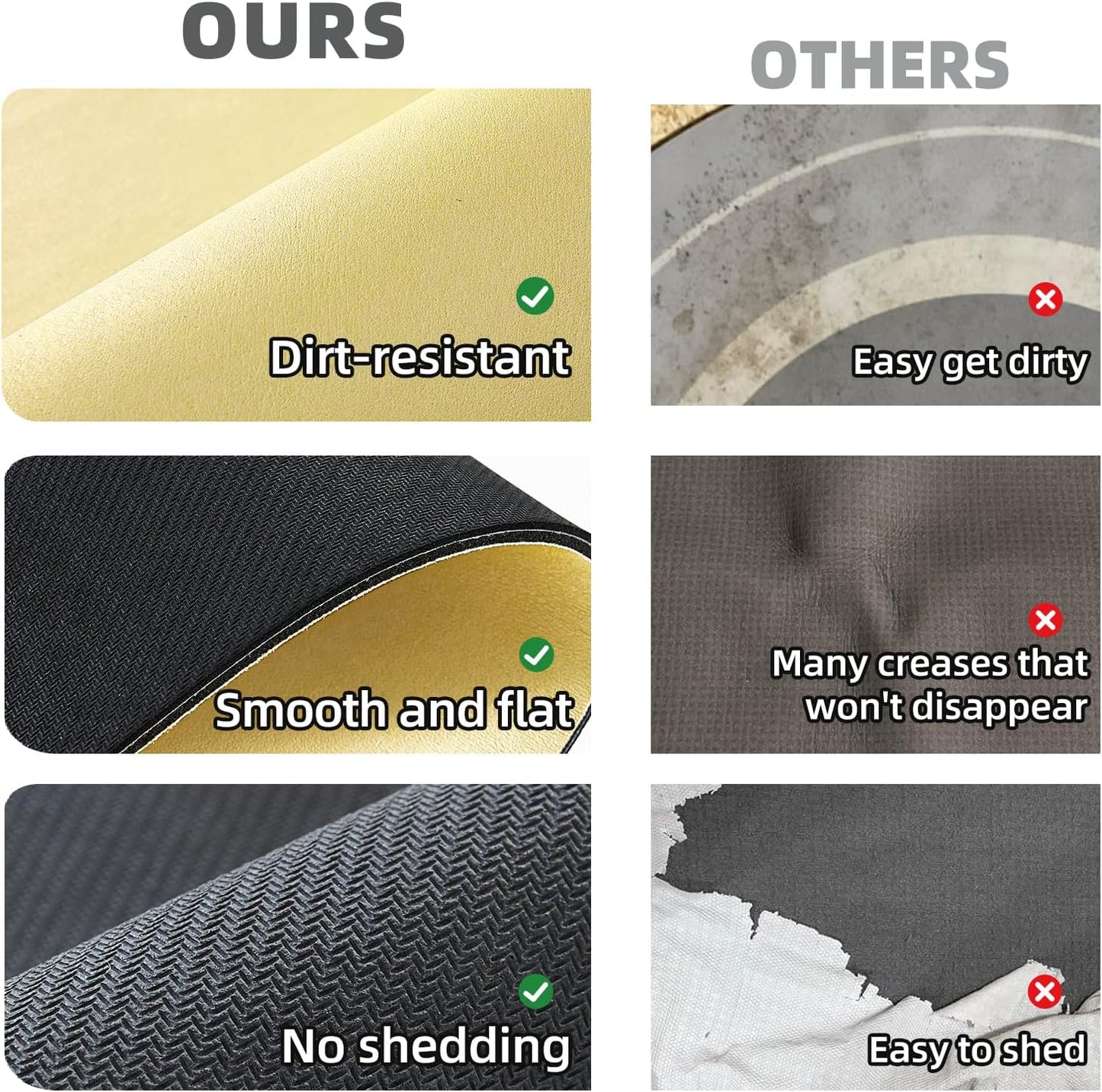 Bathroom Mat Quick Dry, Bathroom Rugs Non Slip Washable Thin Absorbent Bath Mat Fits Under Door Bathroom Floor Mat Perfect for Bath, Shower, or Sink 17"x59" Light Yellow