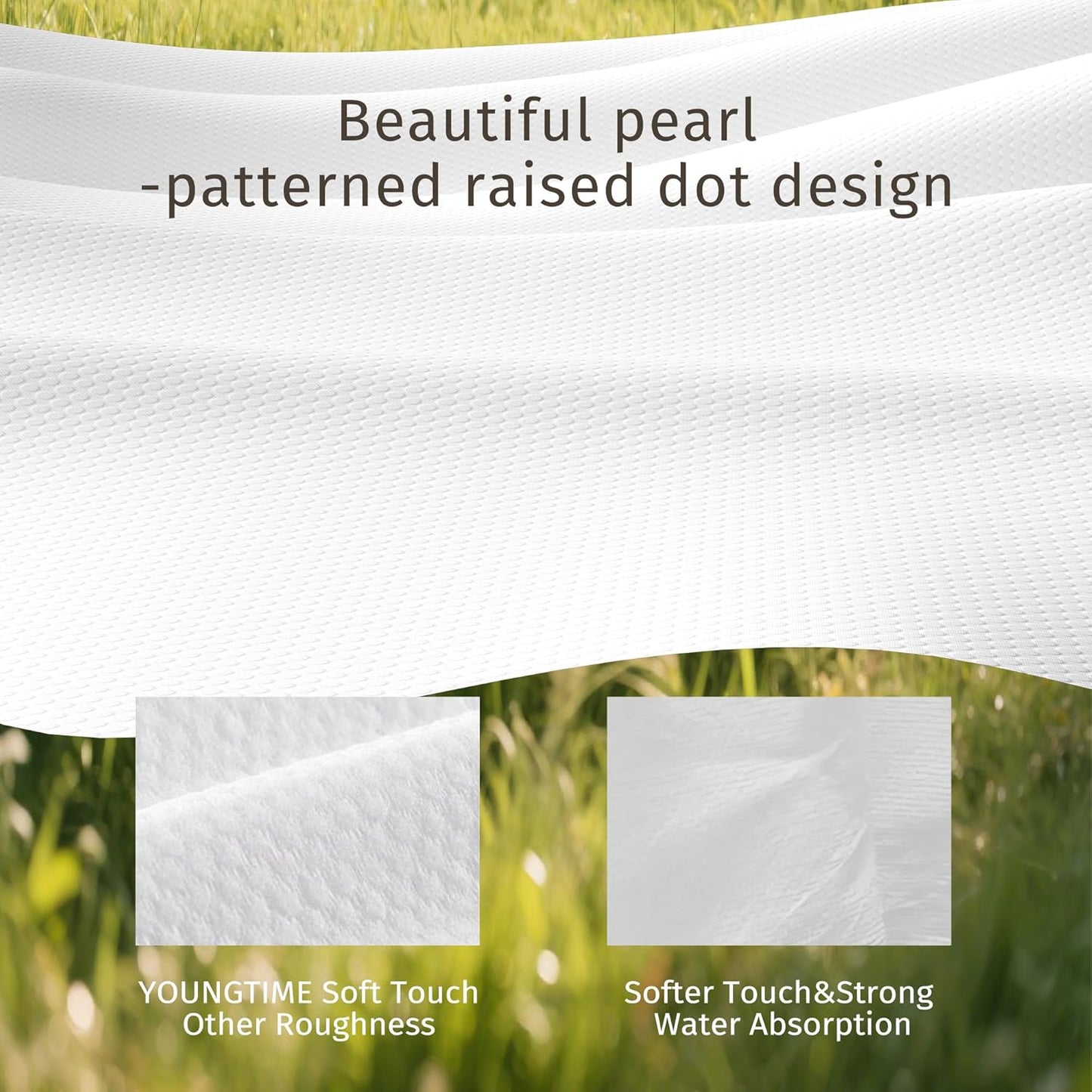 YOUNGTIME Premium Disposable Compressed Bath Towel for Travel,27.5 * 39.4 Large Bath Towel Travel Towel Reusable for Hotel,Disposable Cotton Bath Towels,6 Pack