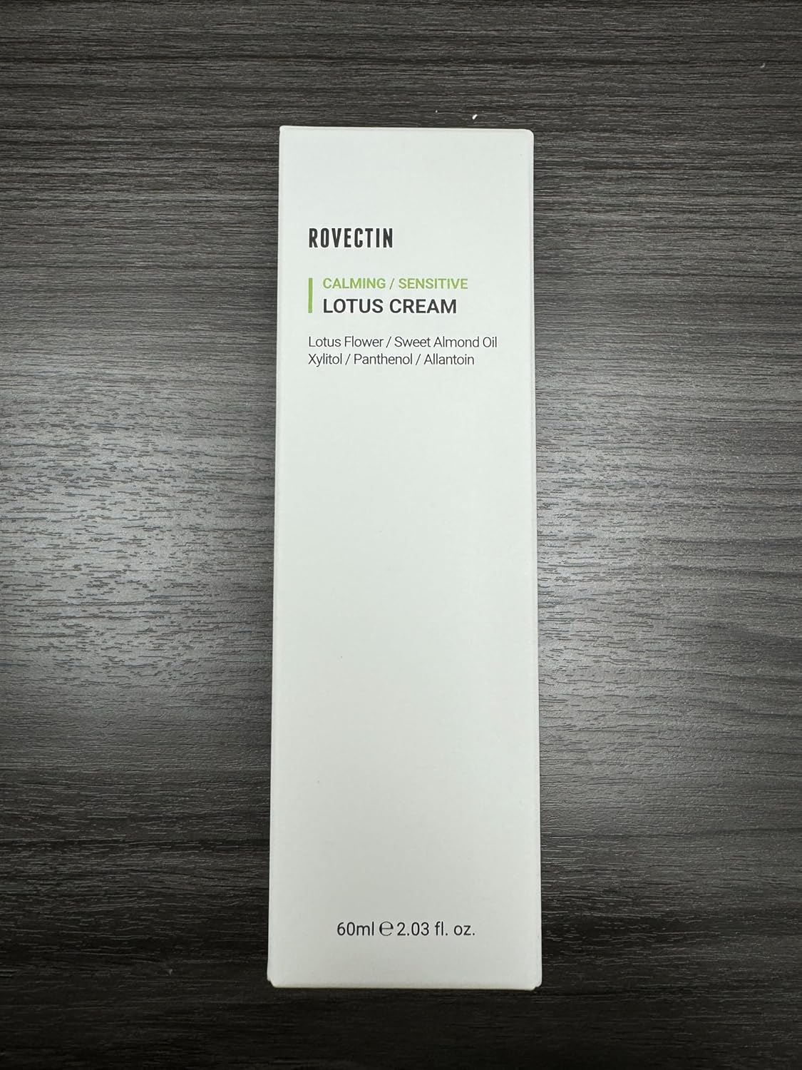 ROVECTIN Calming Lotus Water Cream (2.1 fl.oz, 60ml) Moisturizer + Aqua Cleansing Gel (5.9 fl. oz, 175ml) pH| Bundle [2 Pack]