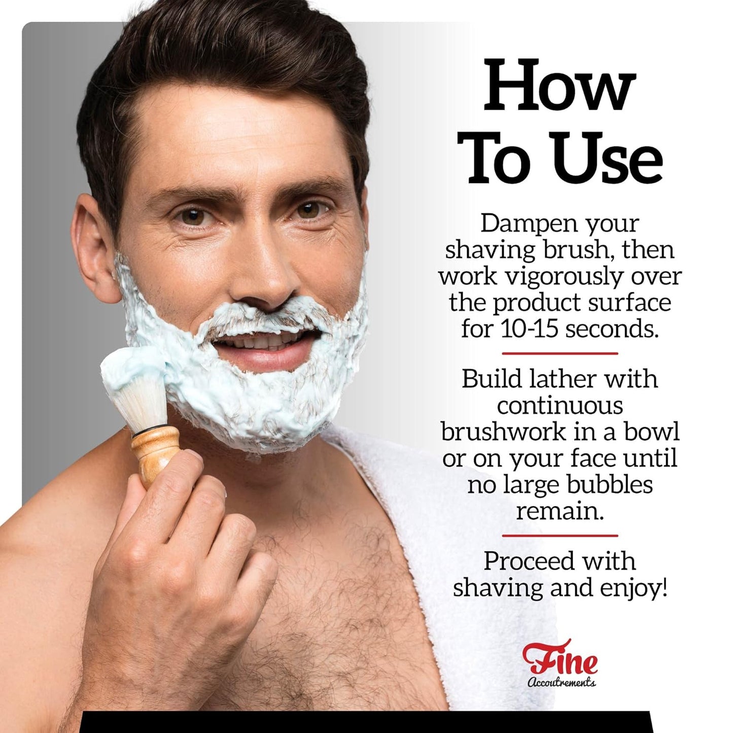 Mr. Fine 21C Men’s Shaving Soap, Builds Thick & Easy Lather, Protects From Razor Burn & Irritation, No Artificial Colors, Made In Italy, 5oz. (150ml), Snake Bite