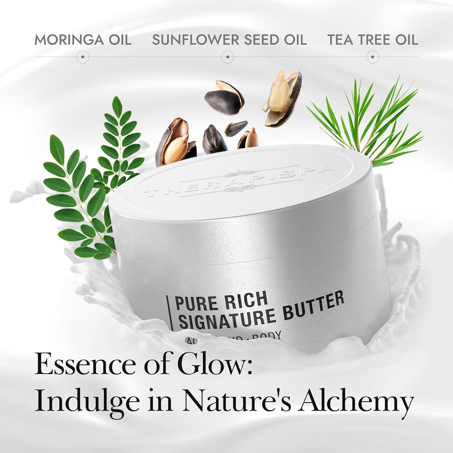 THERAPISPA Rejuvenating Body Butter – Revitalizing Body Cream with Shea Butter, Ceramides, Collagen & Vitamin B5 to Smooth & Strengthen Dry, Dull Skin (Vitamin, 7.0 fl oz)