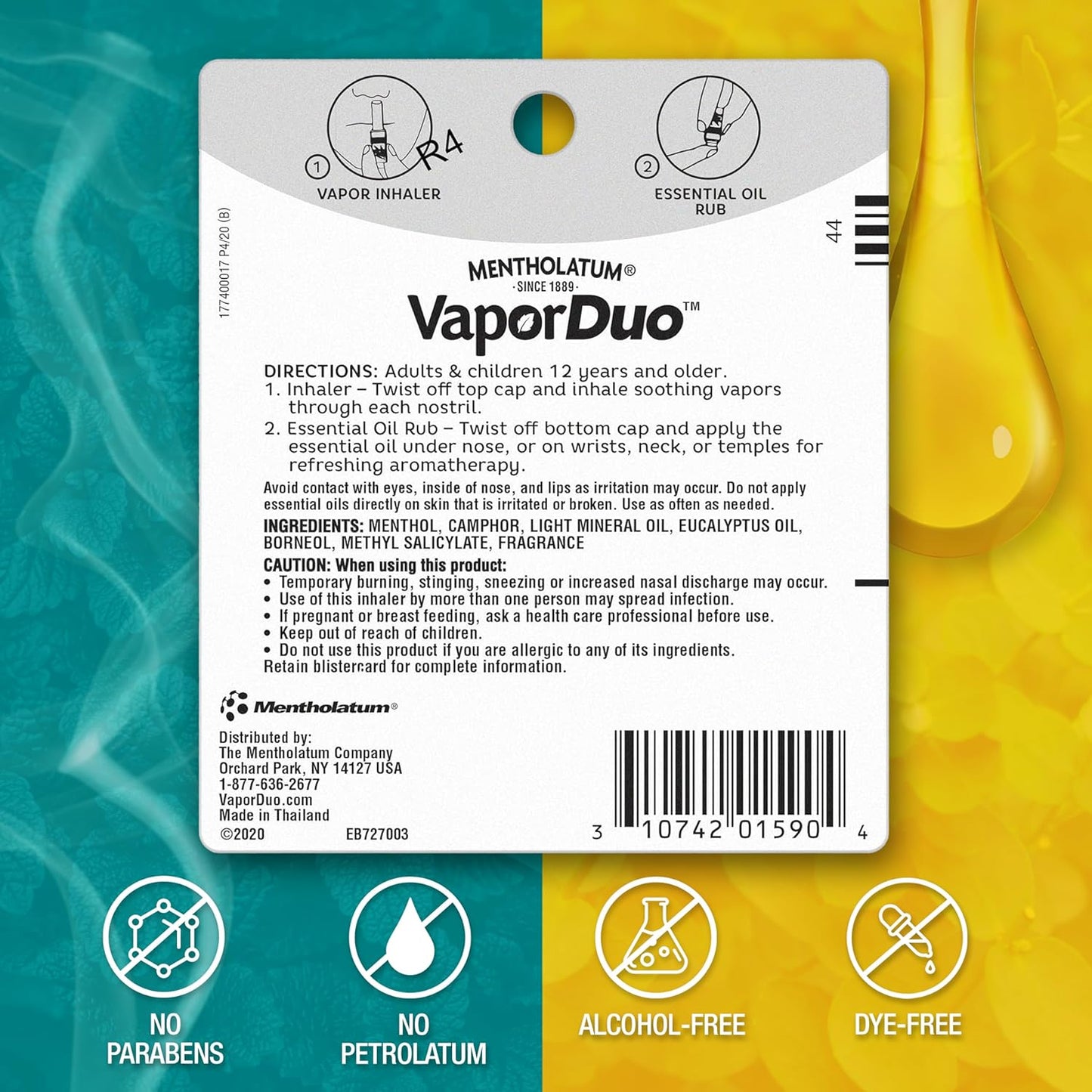 Mentholatum Vaporduo (2 Pack)
