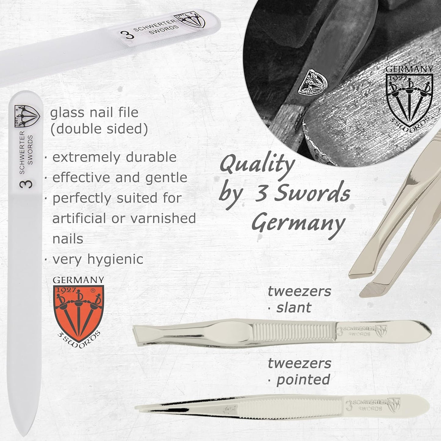 3 Swords Germany – manicure pedicure set kit (774)